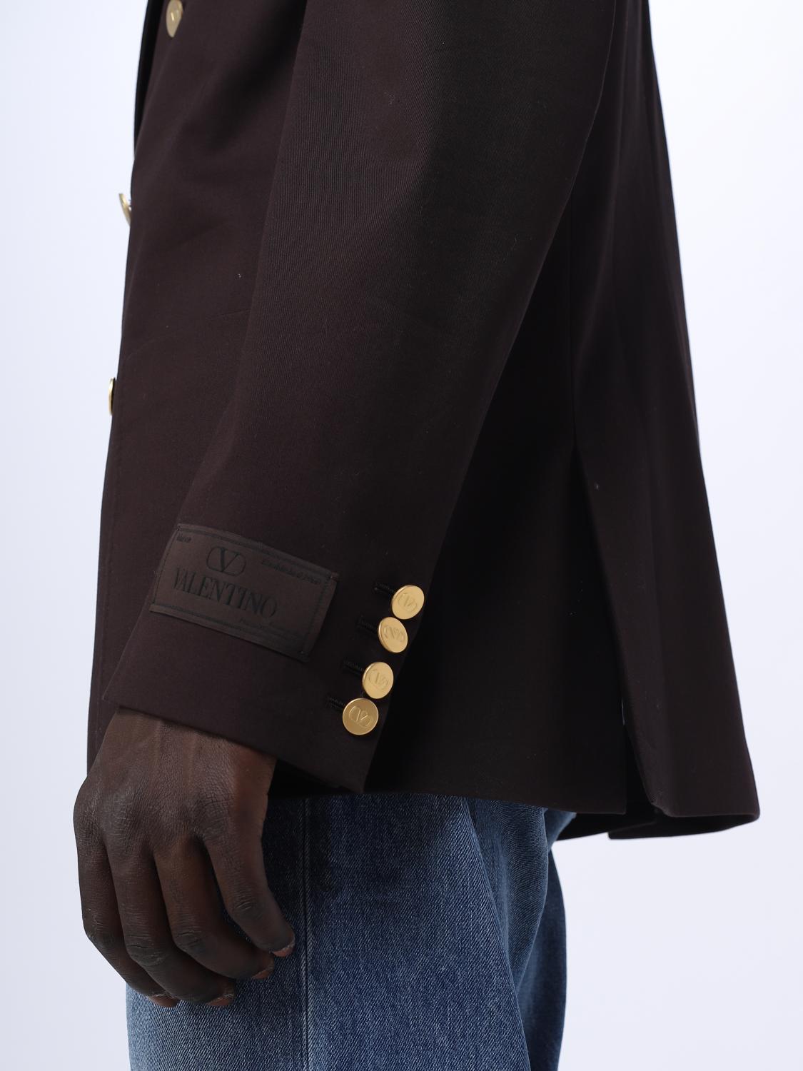 VALENTINO BLAZER: Blazer homme Valentino, Marron - Img 5