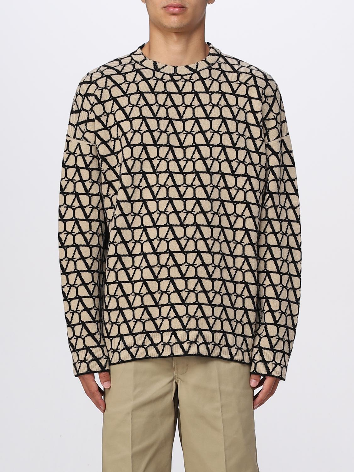 VALENTINO PULLOVER: Pullover herren Valentino, Beige - Img 1