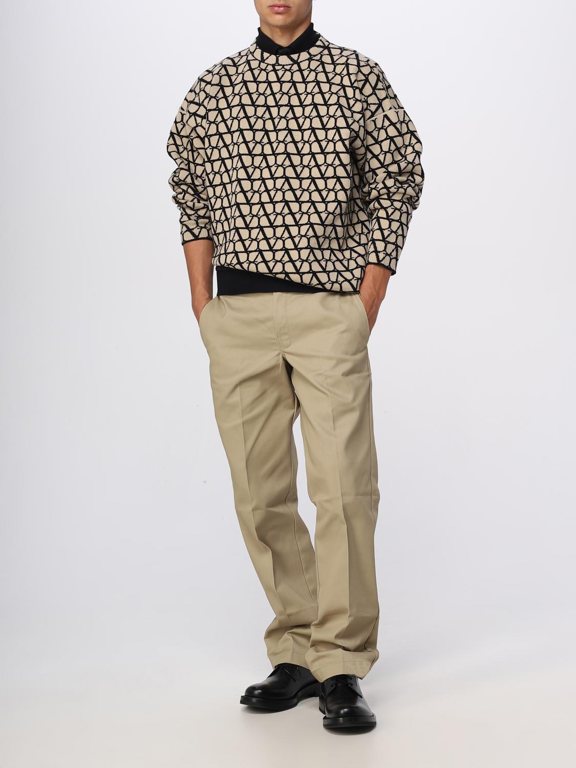 VALENTINO PULLOVER: Pullover herren Valentino, Beige - Img 2