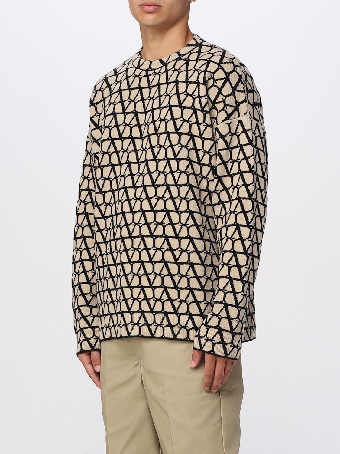 VALENTINO PULLOVER: Pullover herren Valentino, Beige - Img 4