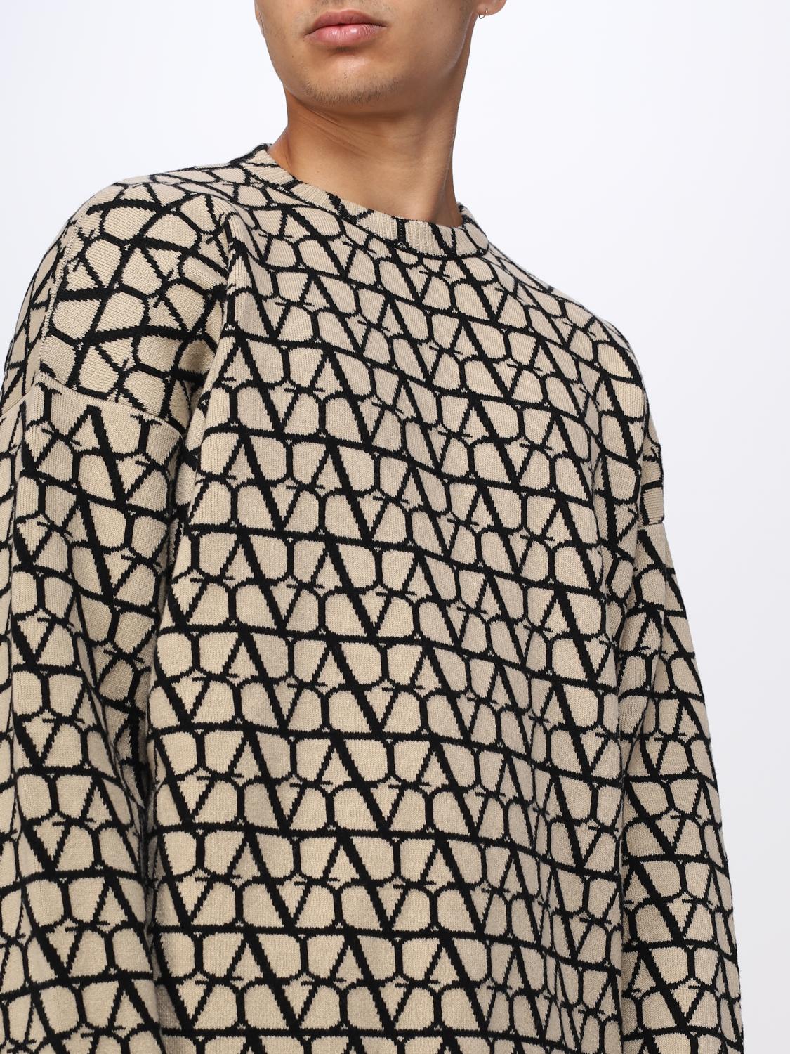 VALENTINO PULLOVER: Pullover herren Valentino, Beige - Img 5