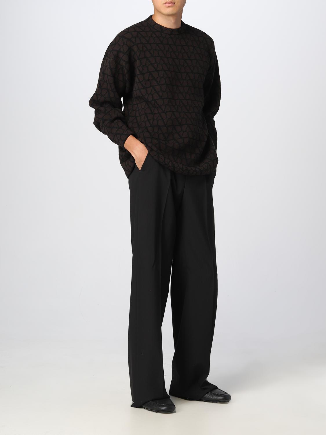 VALENTINO PULL: Pull homme Valentino, Marron - Img 2