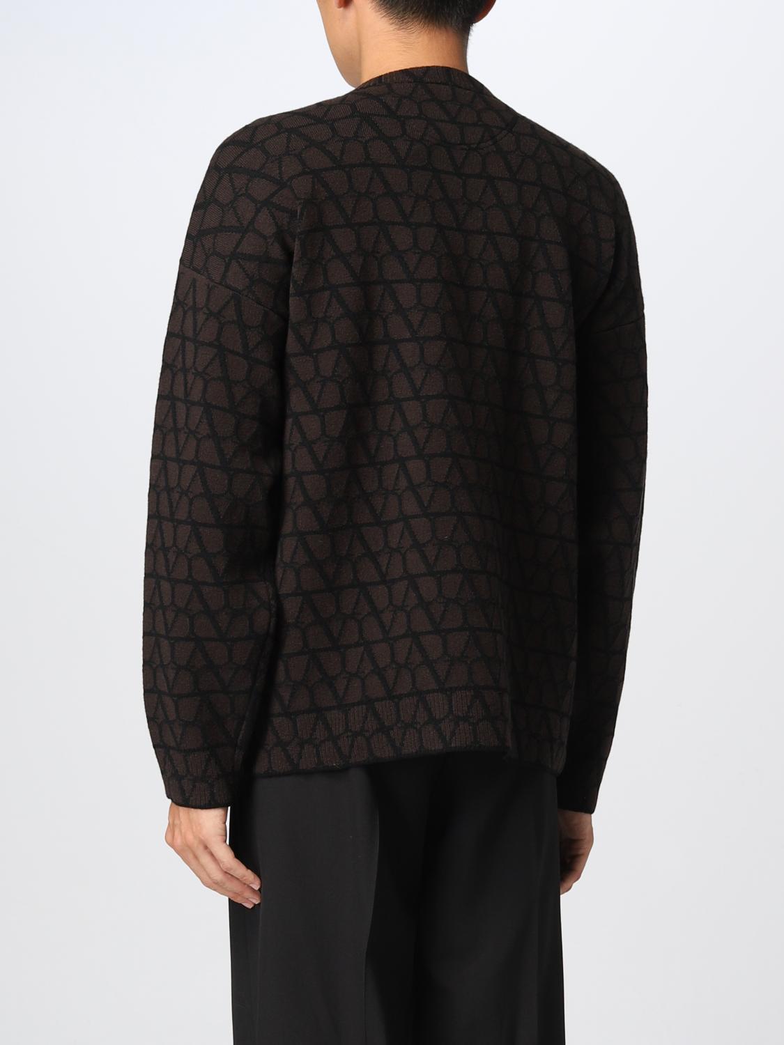 VALENTINO PULL: Pull homme Valentino, Marron - Img 3