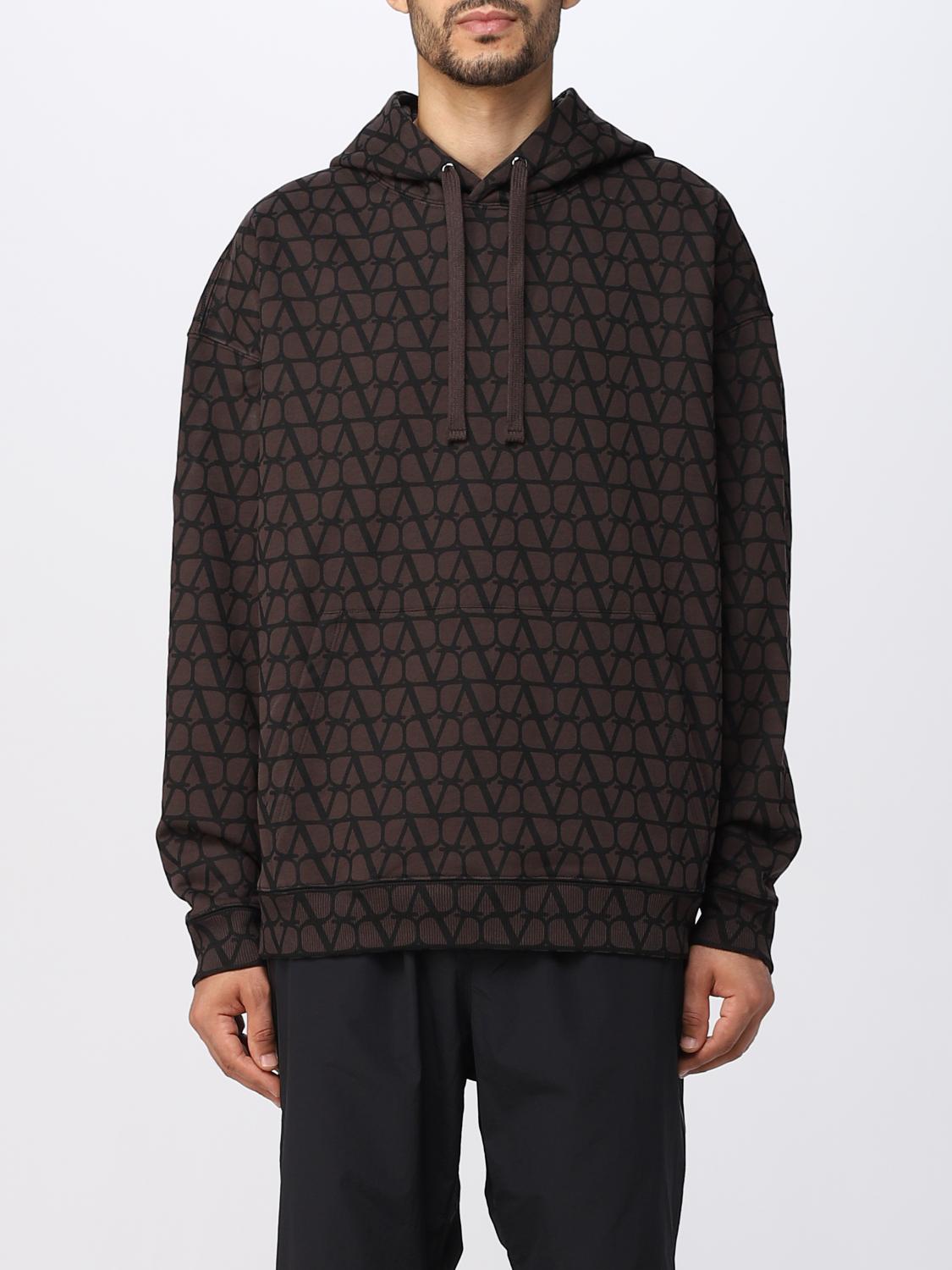 VALENTINO SUDADERA: Sudadera hombre Valentino, Marrón - Img 1