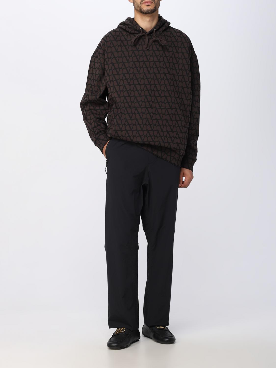 VALENTINO SUDADERA: Sudadera hombre Valentino, Marrón - Img 2