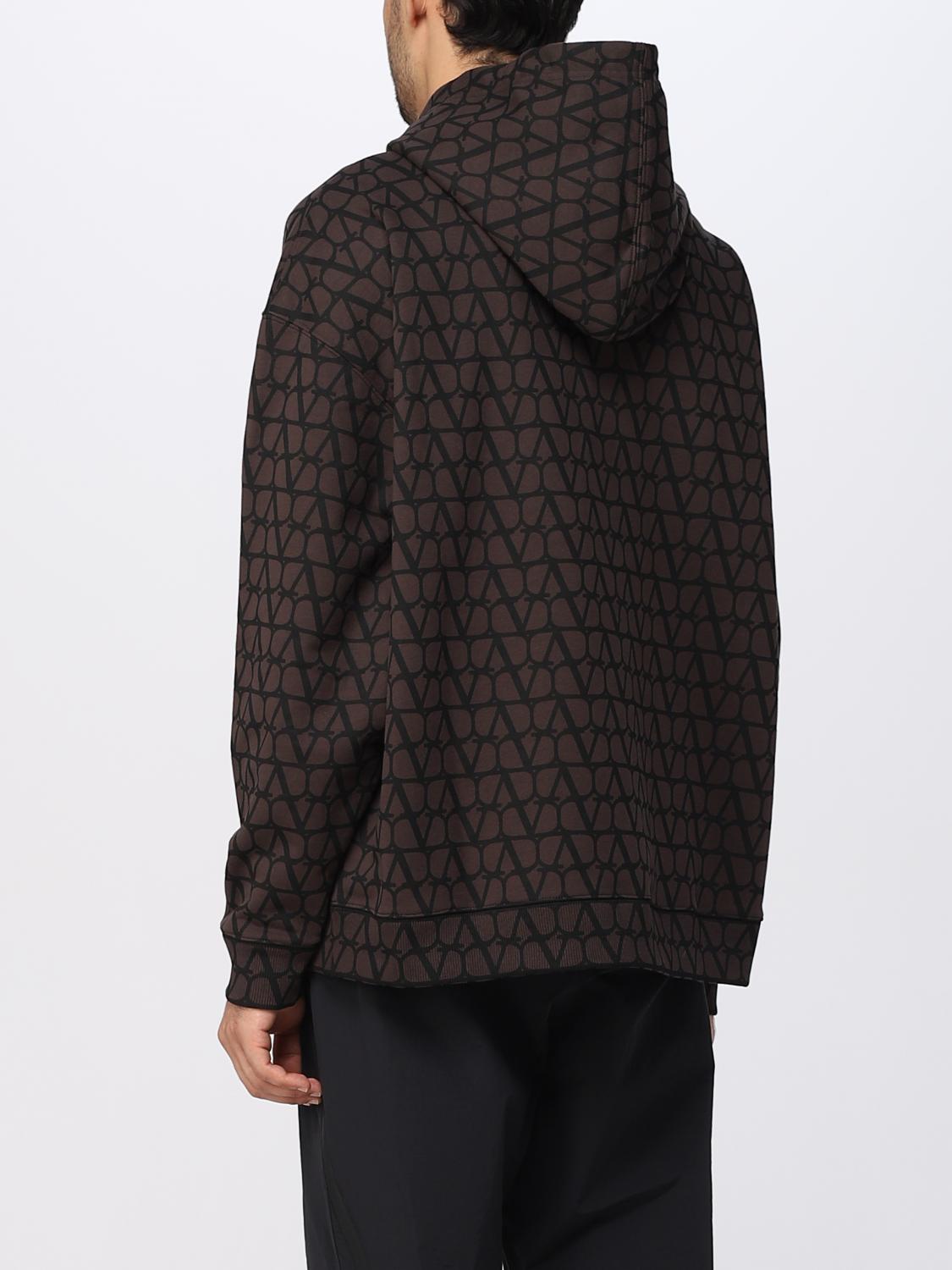 VALENTINO SUDADERA: Sudadera hombre Valentino, Marrón - Img 3