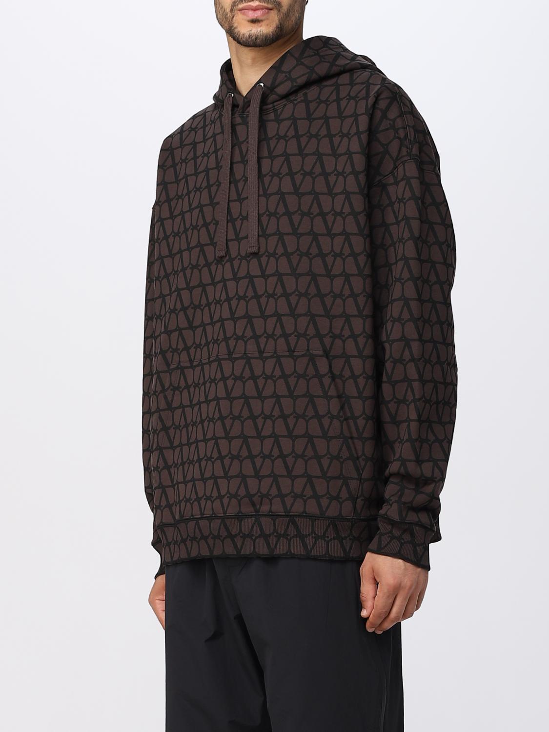 VALENTINO SUDADERA: Sudadera hombre Valentino, Marrón - Img 4