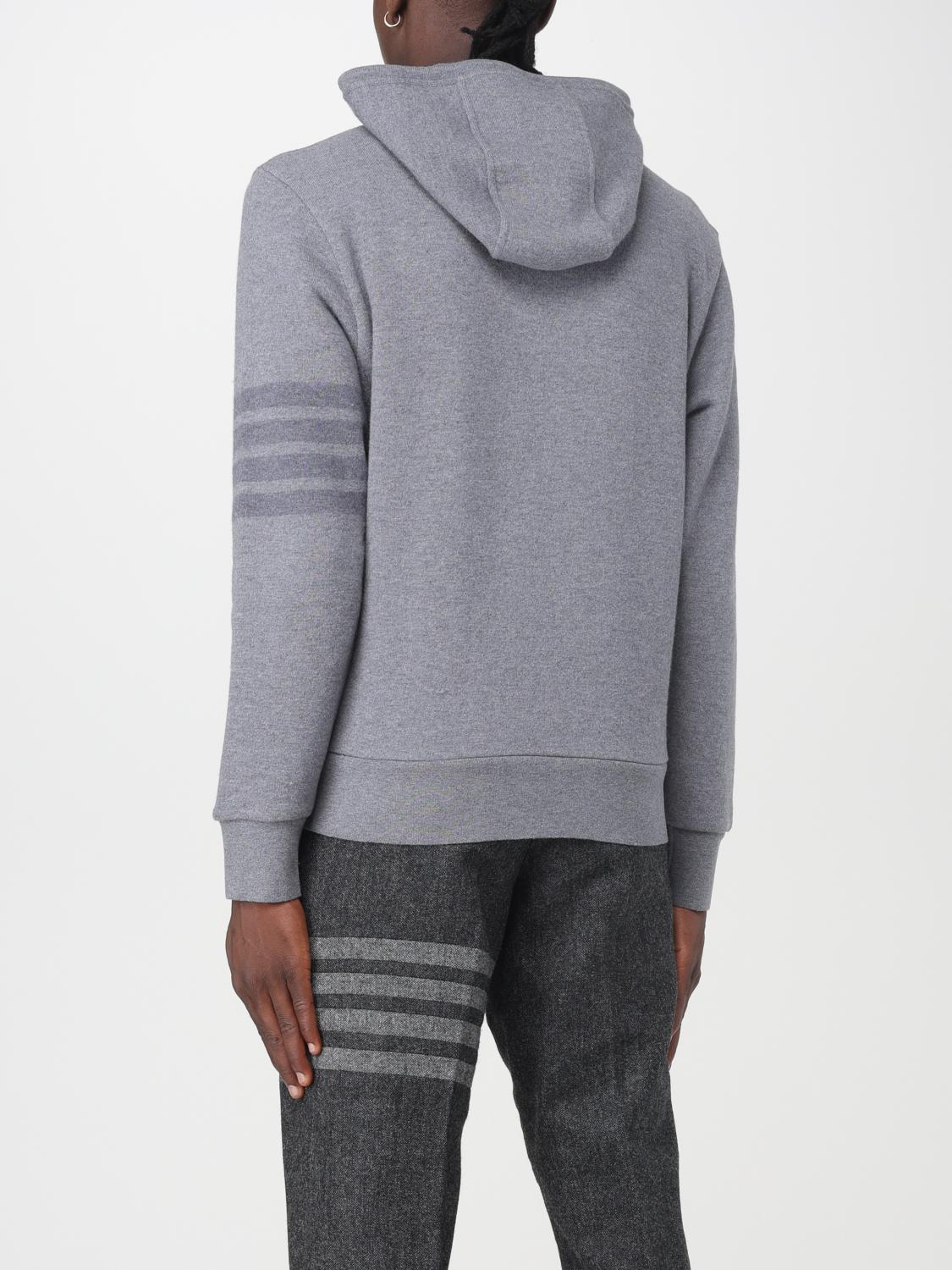 THOM BROWNE SWEATSHIRT: Sweater men Thom Browne, Grey - Img 3