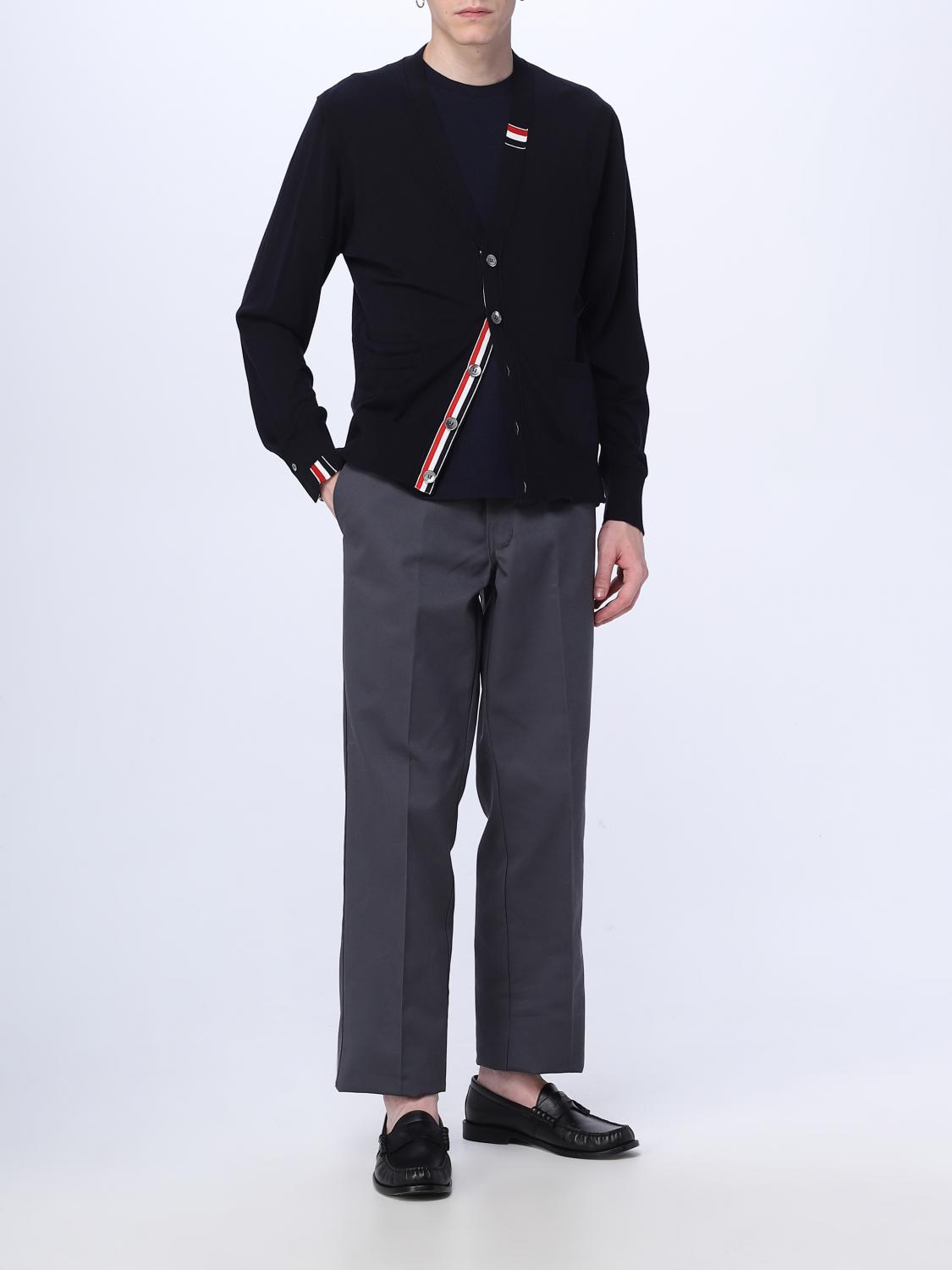 THOM BROWNE STRICKJACKE: Pullover herren Thom Browne, Blau - Img 2