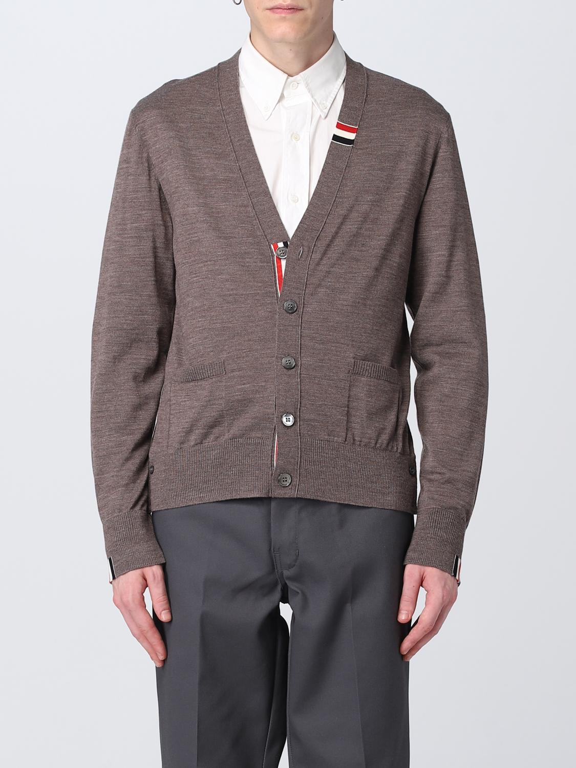 THOM BROWNE STRICKJACKE: Pullover herren Thom Browne, Braun - Img 1