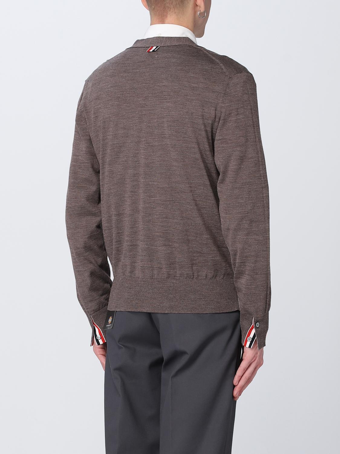 THOM BROWNE STRICKJACKE: Pullover herren Thom Browne, Braun - Img 3