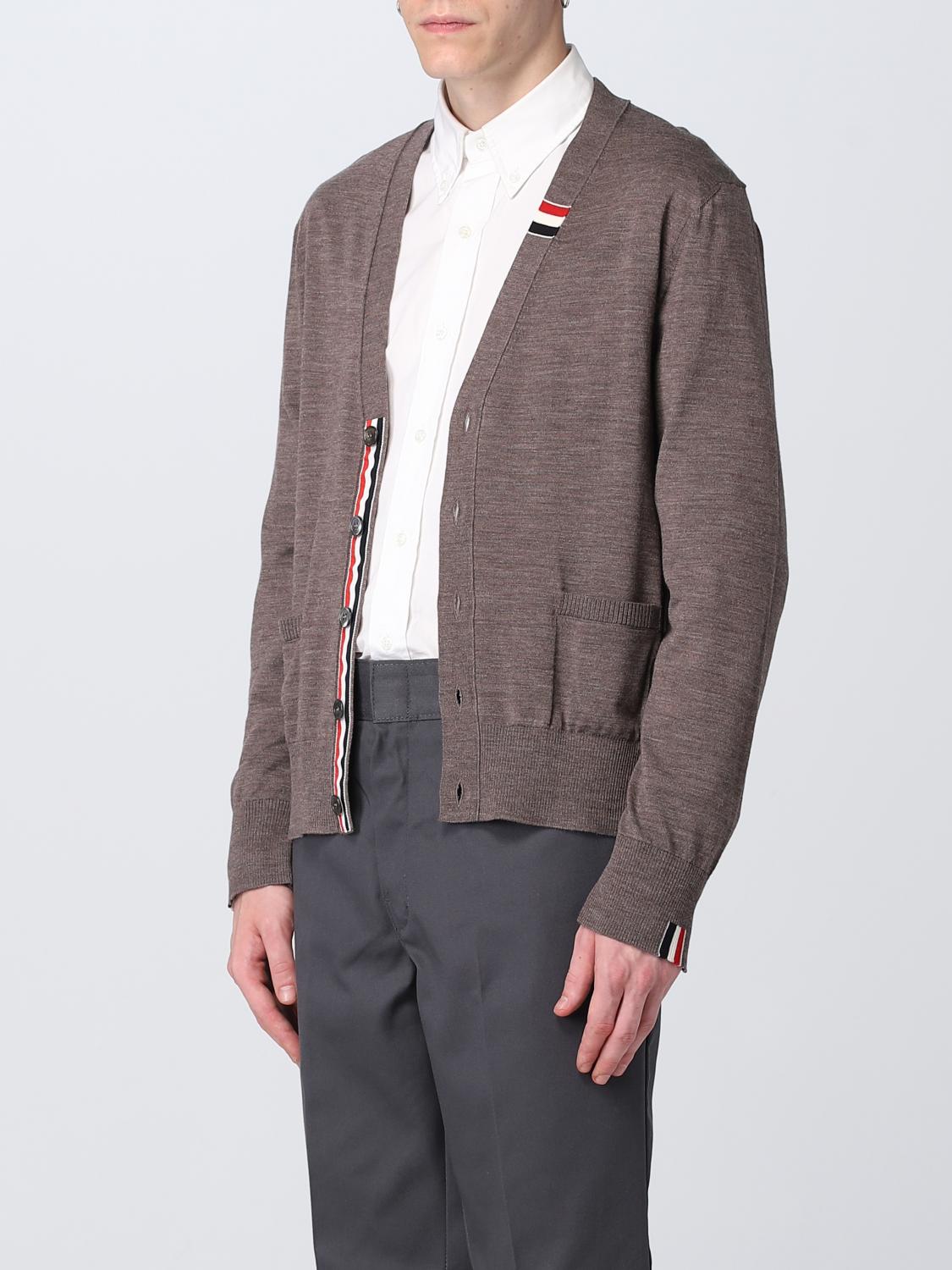 THOM BROWNE STRICKJACKE: Pullover herren Thom Browne, Braun - Img 4