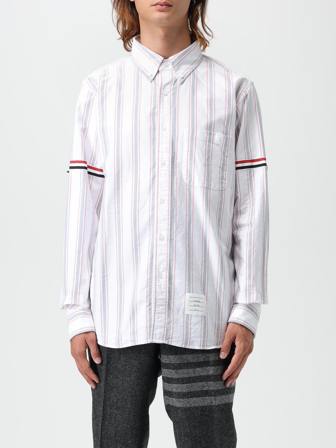 THOM BROWNE CAMISA: Camisa hombre Thom Browne, Blanco - Img 1