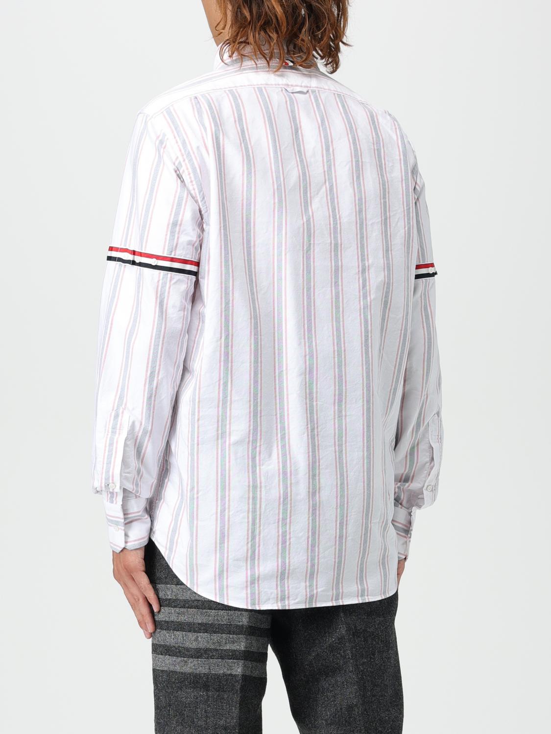 THOM BROWNE CAMISA: Camisa hombre Thom Browne, Blanco - Img 3