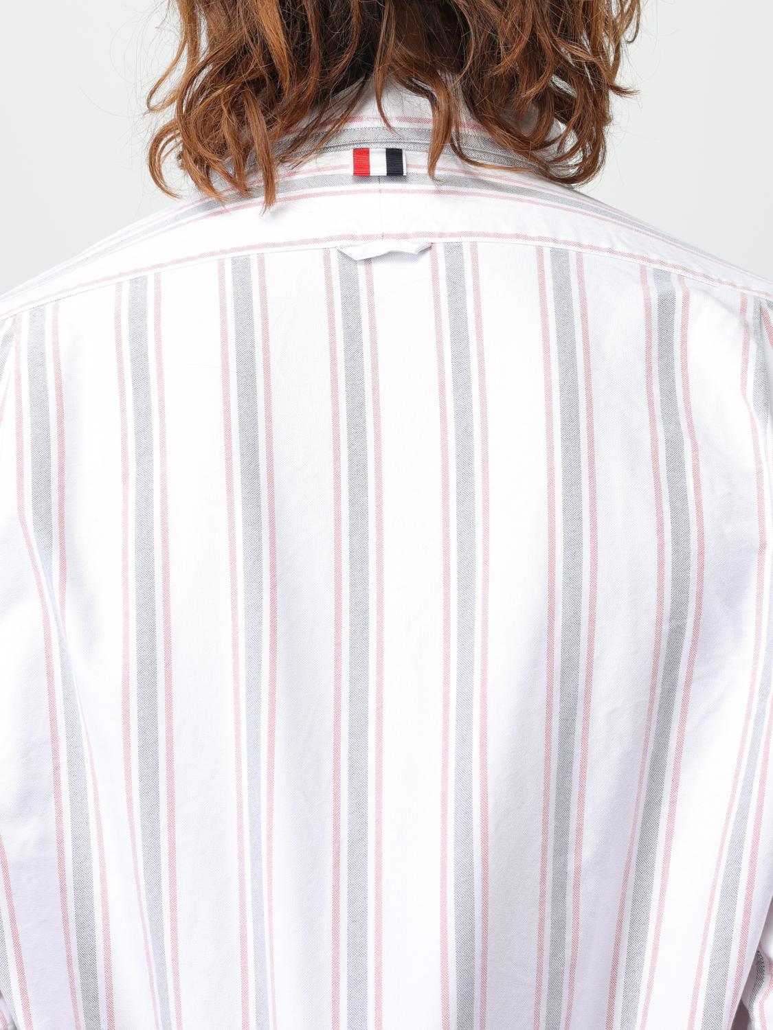 THOM BROWNE CAMISA: Camisa hombre Thom Browne, Blanco - Img 5