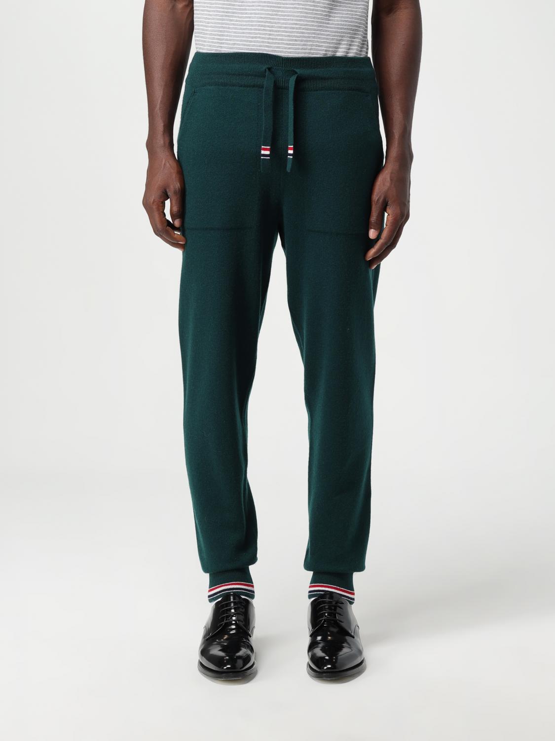 THOM BROWNE БРЮКИ: Брюки Мужское Thom Browne, Зеленый - Img 1