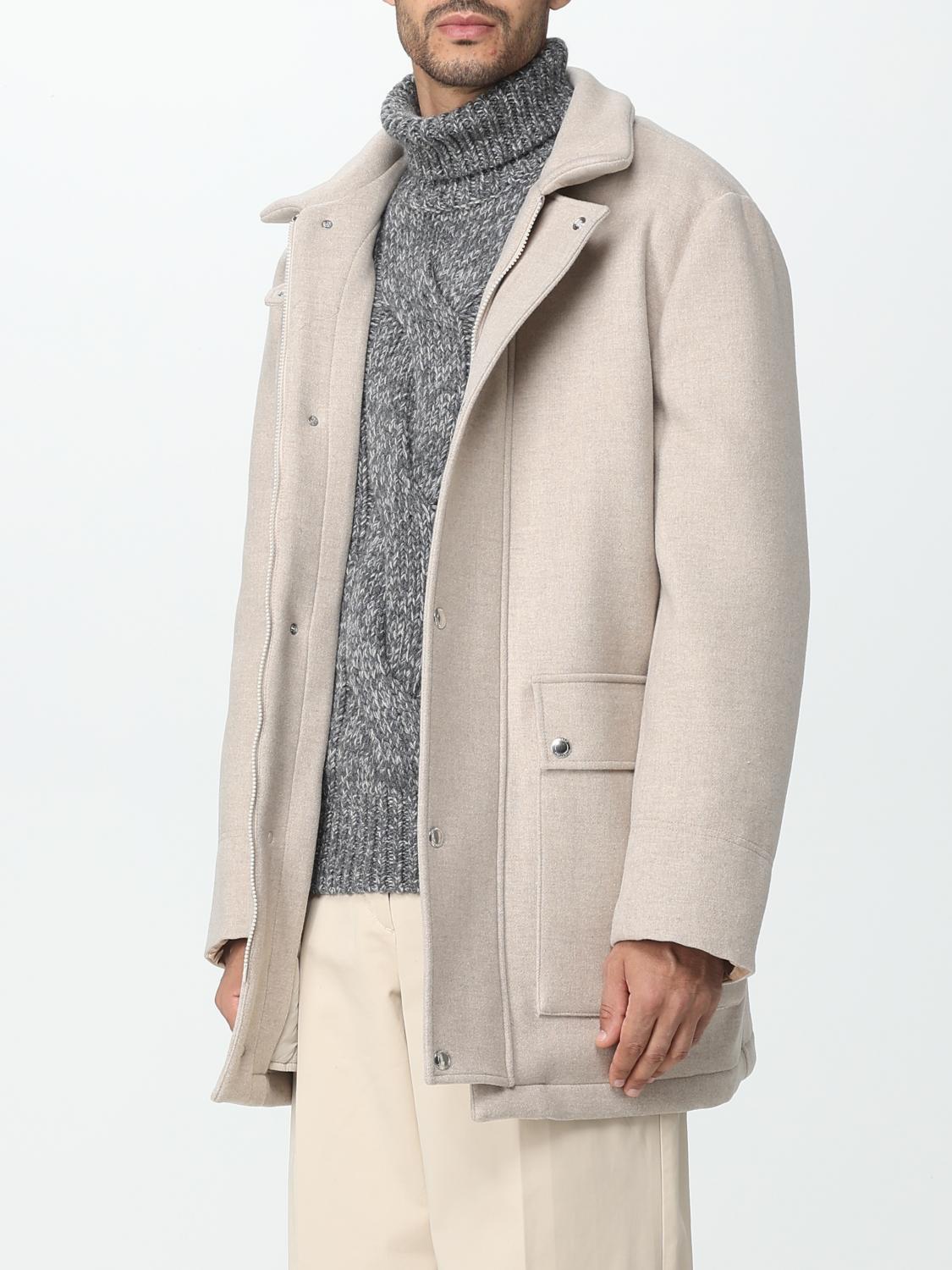 BRUNELLO CUCINELLI: Coat men - Sand | Brunello Cucinelli jacket