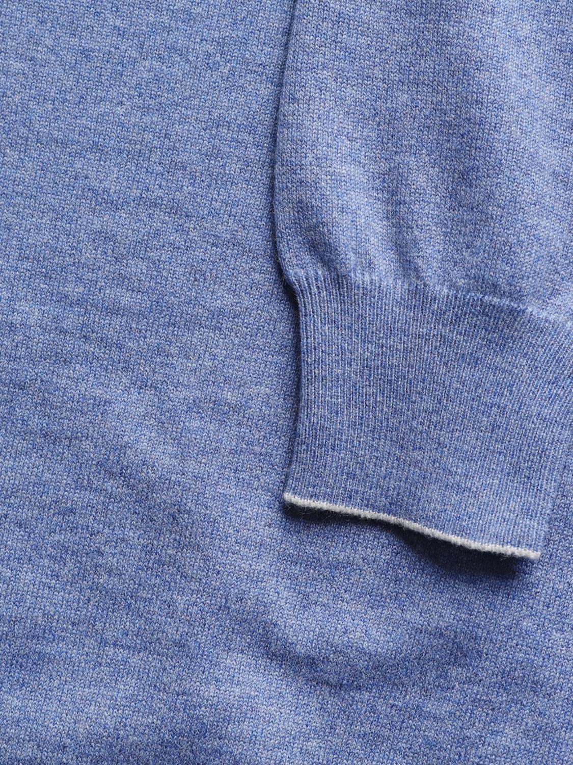 BRUNELLO CUCINELLI SWEATER: Brunello Cucinelli cashmere sweater, Blue - Img 6
