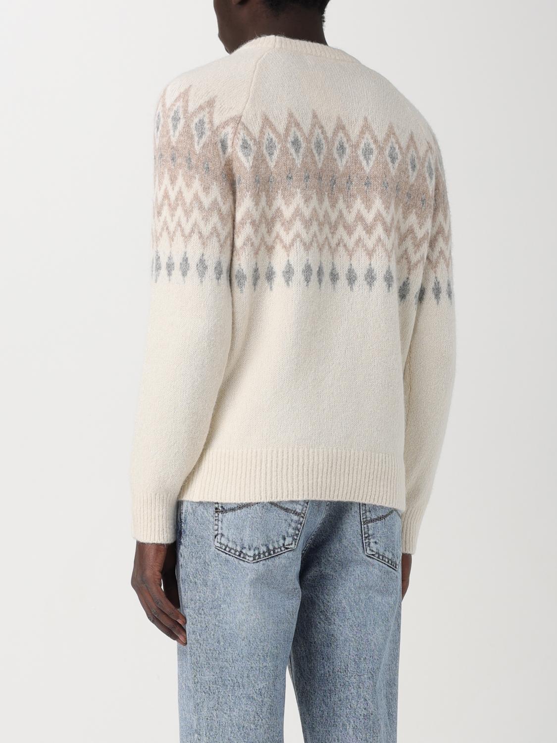 BRUNELLO CUCINELLI PULLOVER: Pullover herren Brunello Cucinelli, Yellow Cream - Img 3