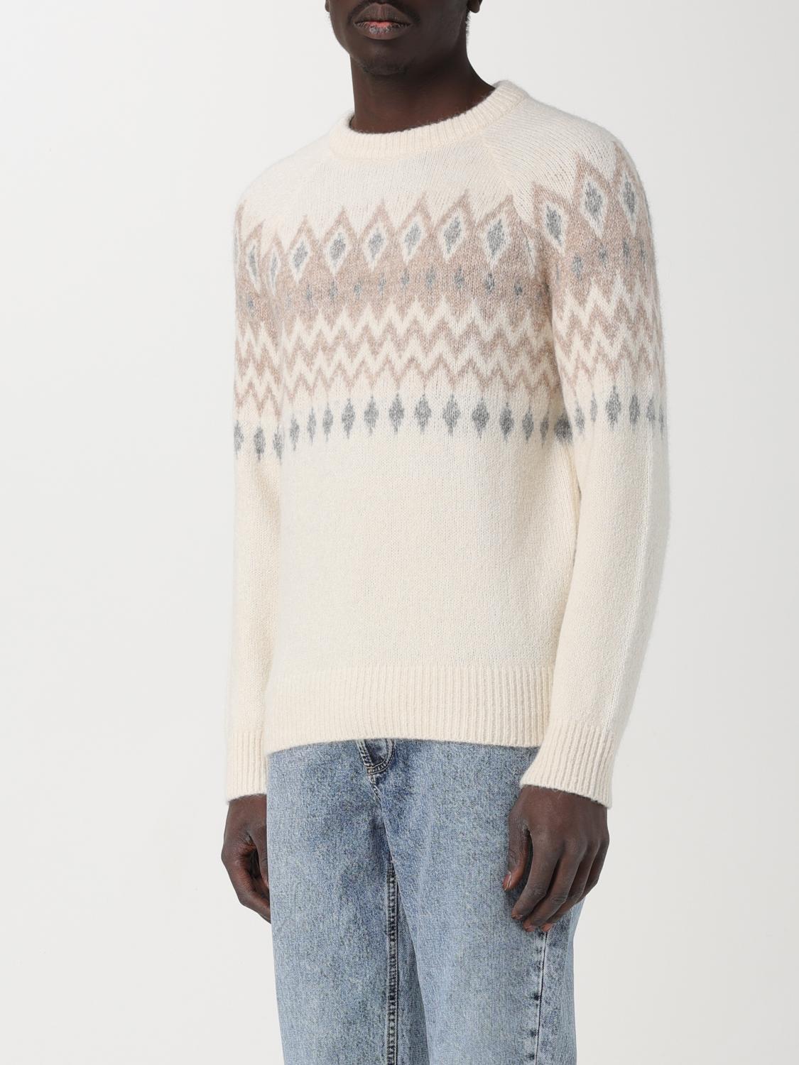 BRUNELLO CUCINELLI PULLOVER: Pullover herren Brunello Cucinelli, Yellow Cream - Img 4