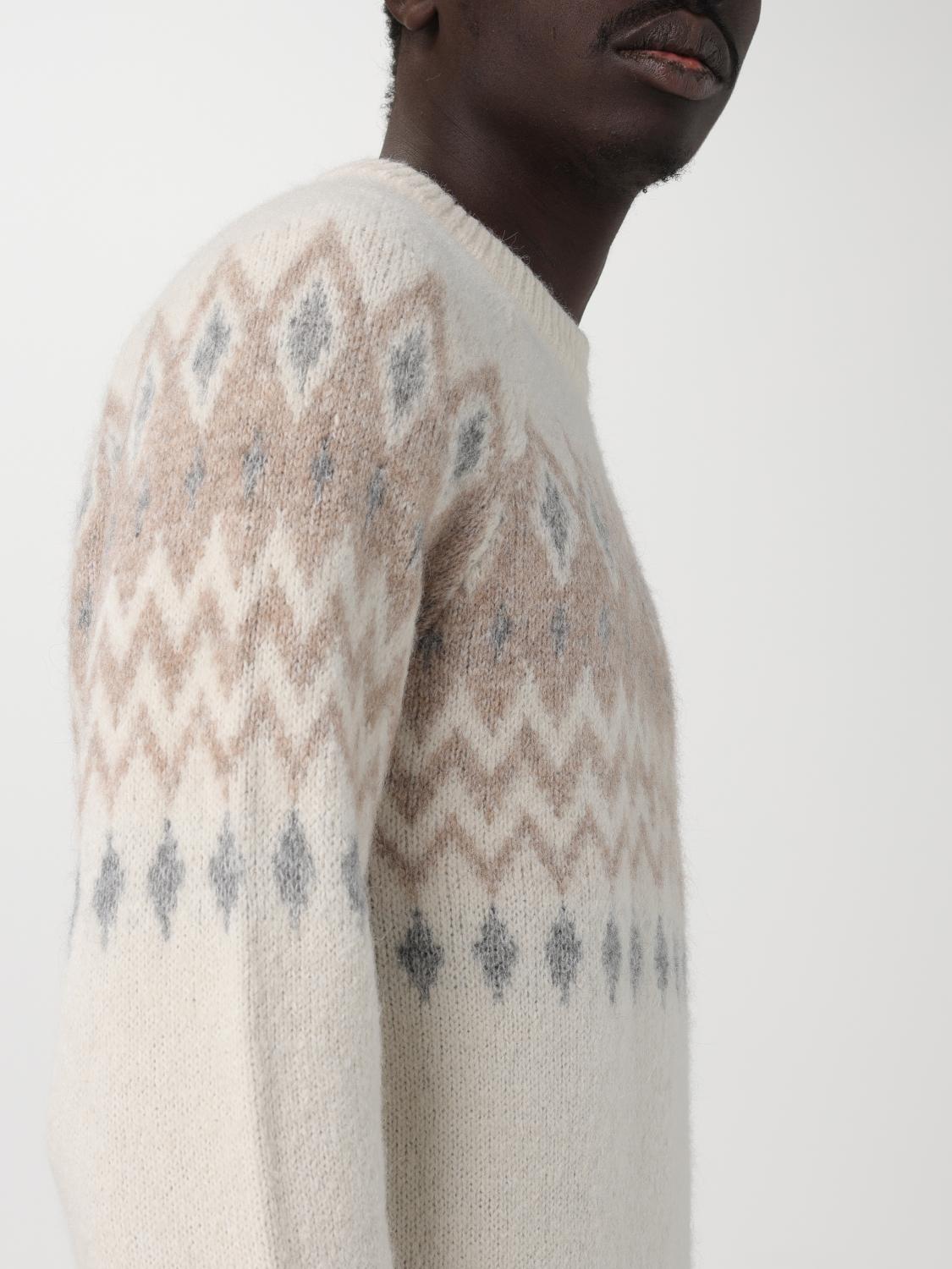 BRUNELLO CUCINELLI PULLOVER: Pullover herren Brunello Cucinelli, Yellow Cream - Img 5
