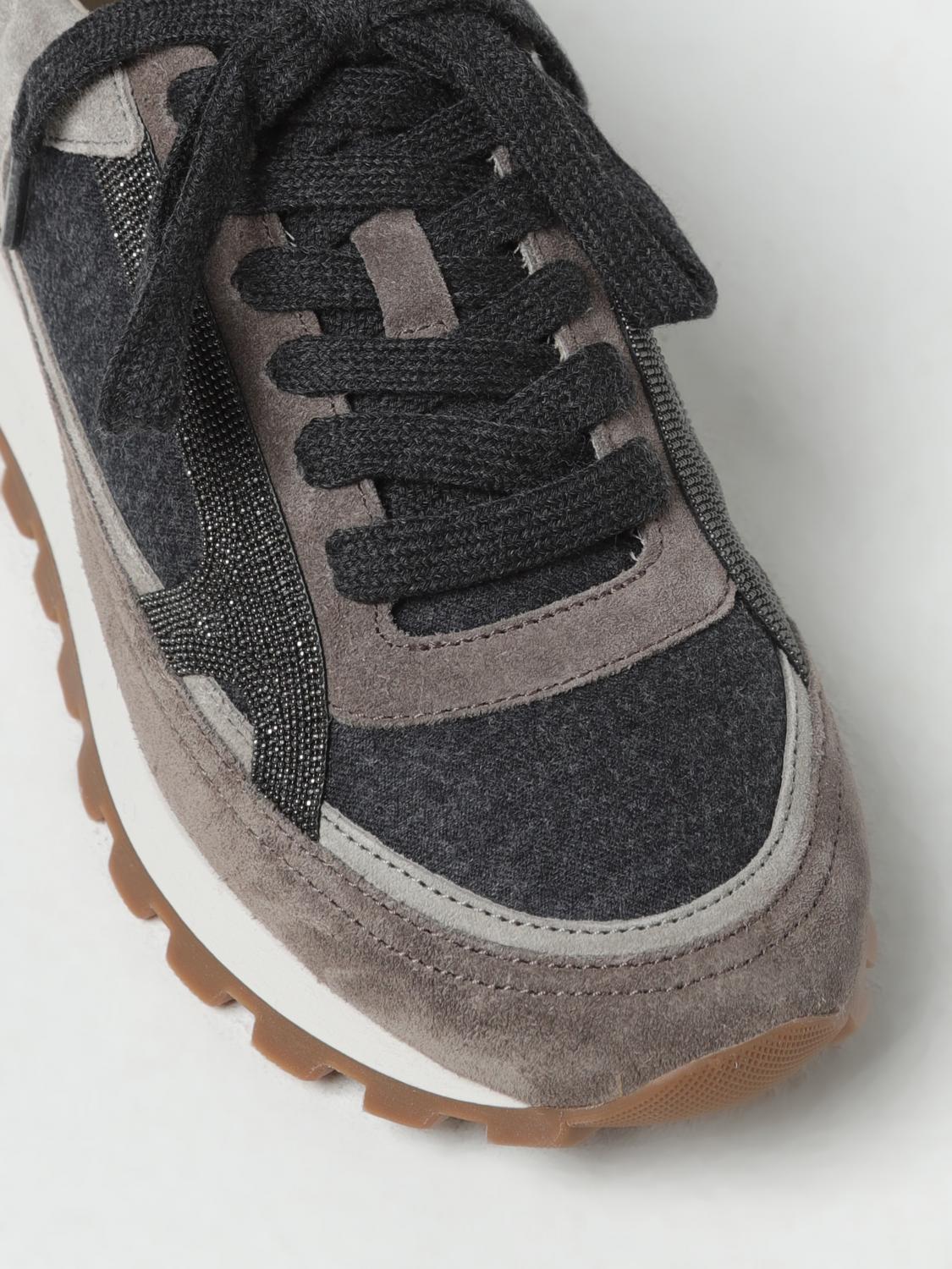 スニーカー BRUNELLO CUCINELLI Women Sneakers MZSFG2592 C8212 Grey BRUNELLO CUCINELLI: Sneakers woman - Grey | Brunello