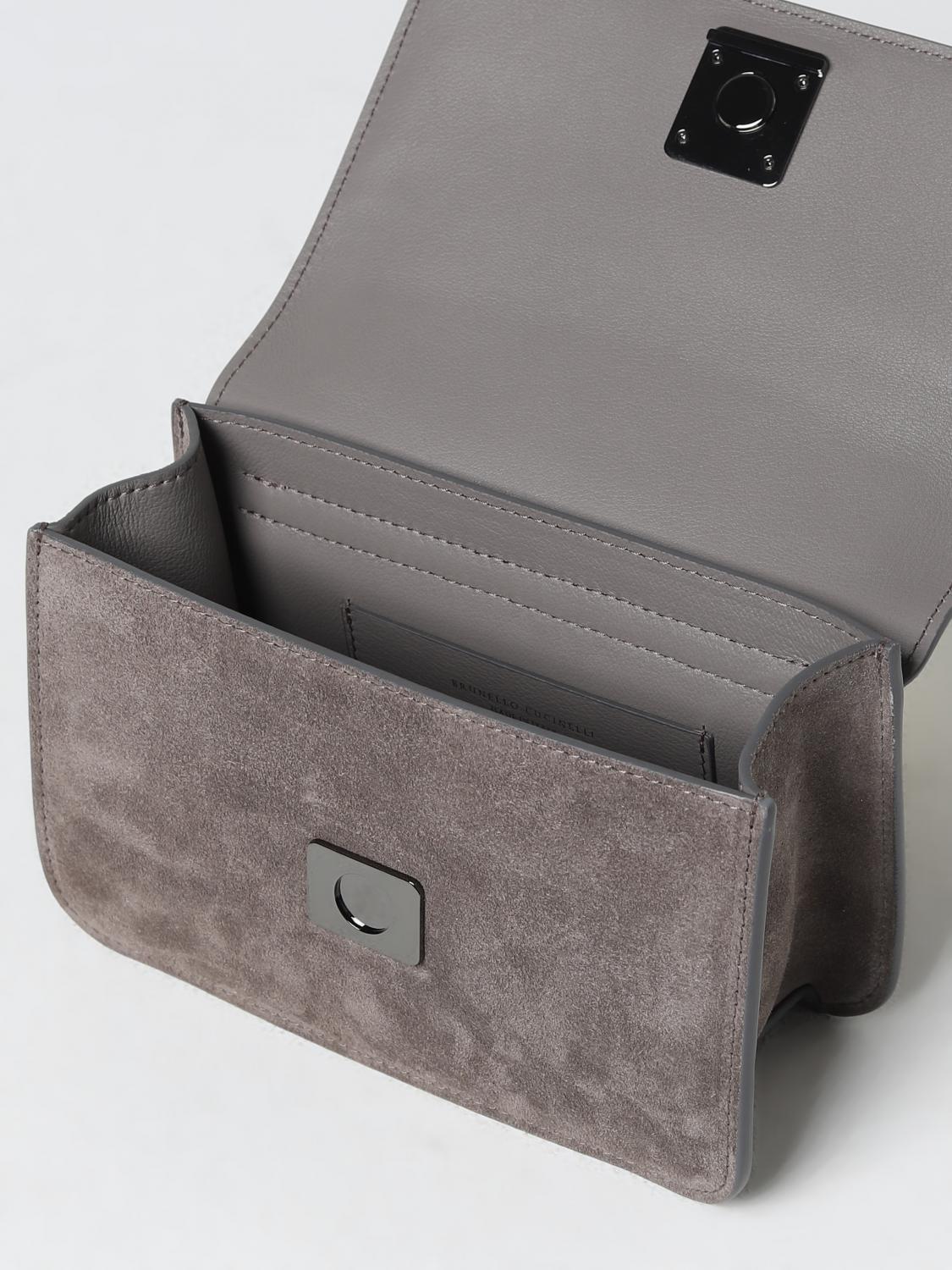 BRUNELLO CUCINELLI：ショルダーバッグ レディース - グレー | GIGLIO