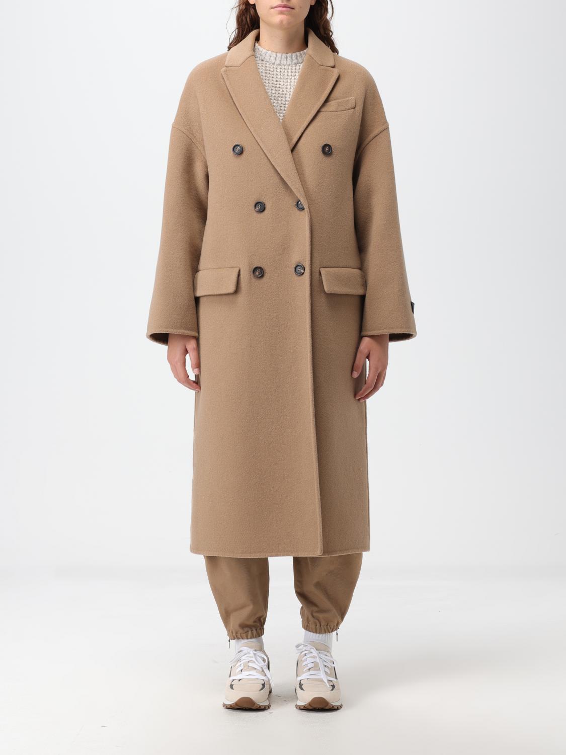 BRUNELLO CUCINELLI CAPPOTTO: Cappotto Brunello Cucinelli in misto lana vergine, Cammello - Img 1