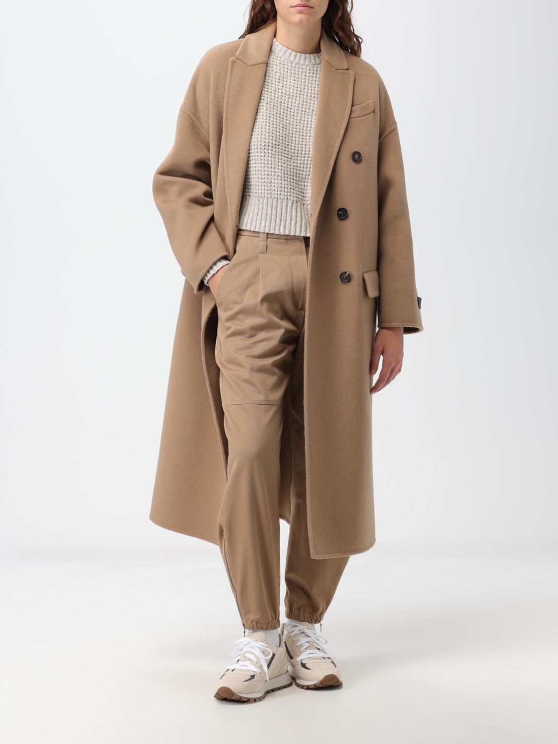 BRUNELLO CUCINELLI CAPPOTTO: Cappotto Brunello Cucinelli in misto lana vergine, Cammello - Img 2
