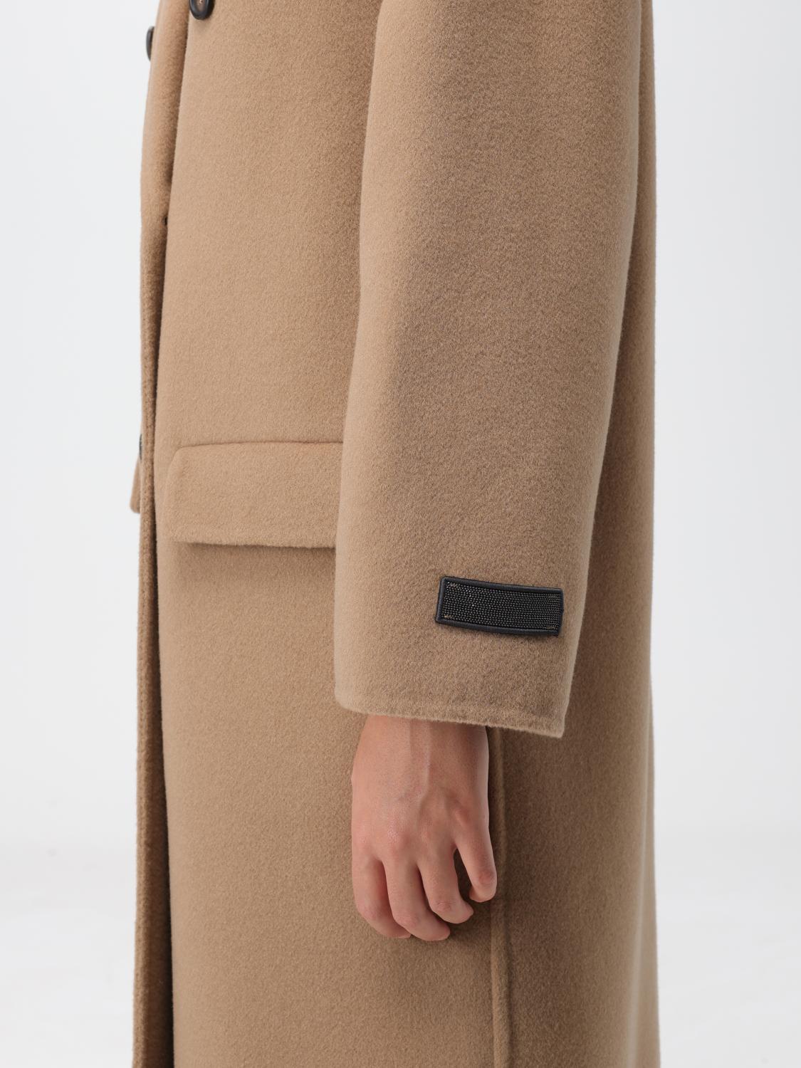 BRUNELLO CUCINELLI CAPPOTTO: Cappotto Brunello Cucinelli in misto lana vergine, Cammello - Img 5