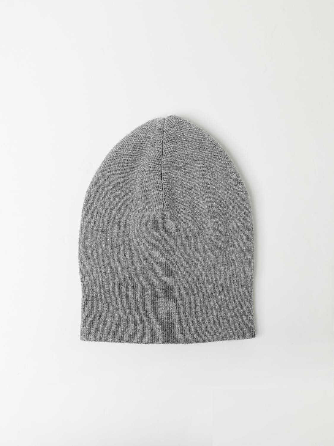 BRUNELLO CUCINELLI HAT: Brunello Cucinelli hat in cashmere, Grey - Img 1