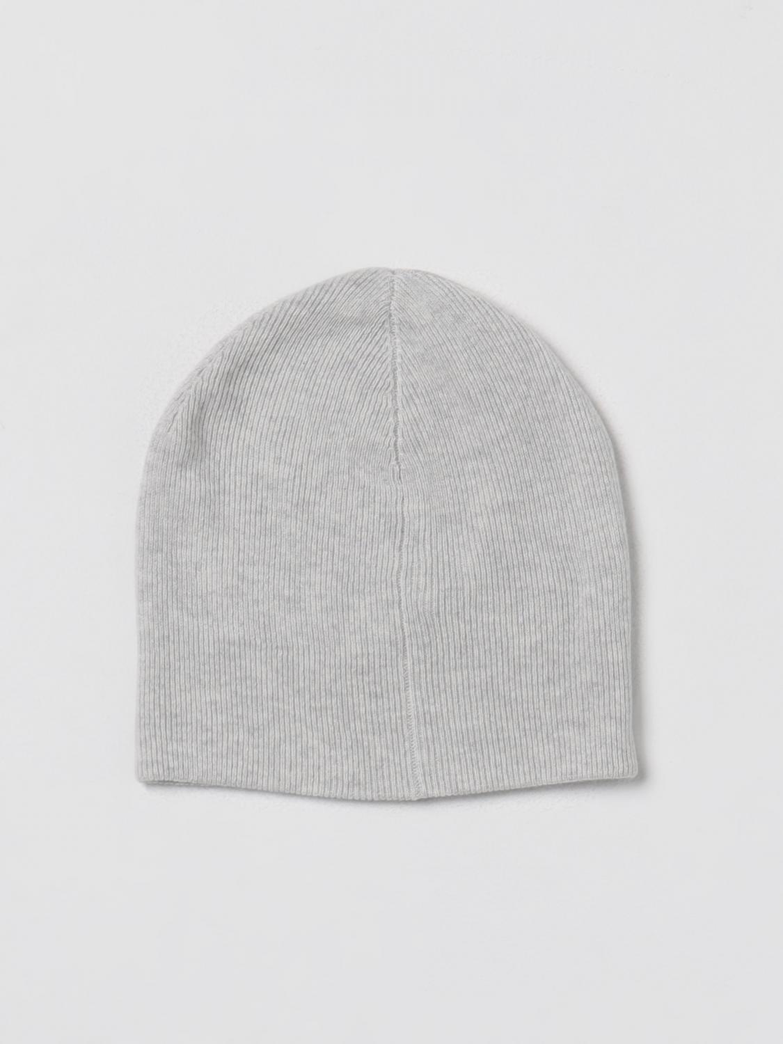 BRUNELLO CUCINELLI HAT: Brunello Cucinelli hat in cashmere, Smoke Grey - Img 2
