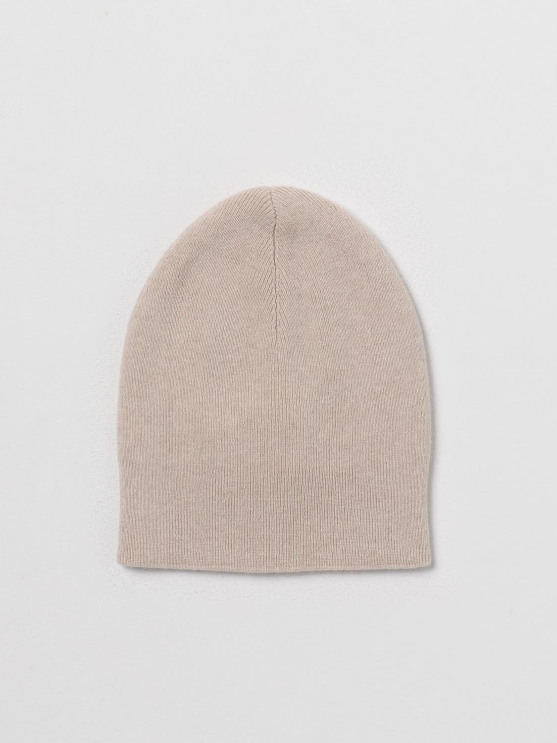 BRUNELLO CUCINELLI HAT: Brunello Cucinelli hat in cashmere, Sand - Img 1