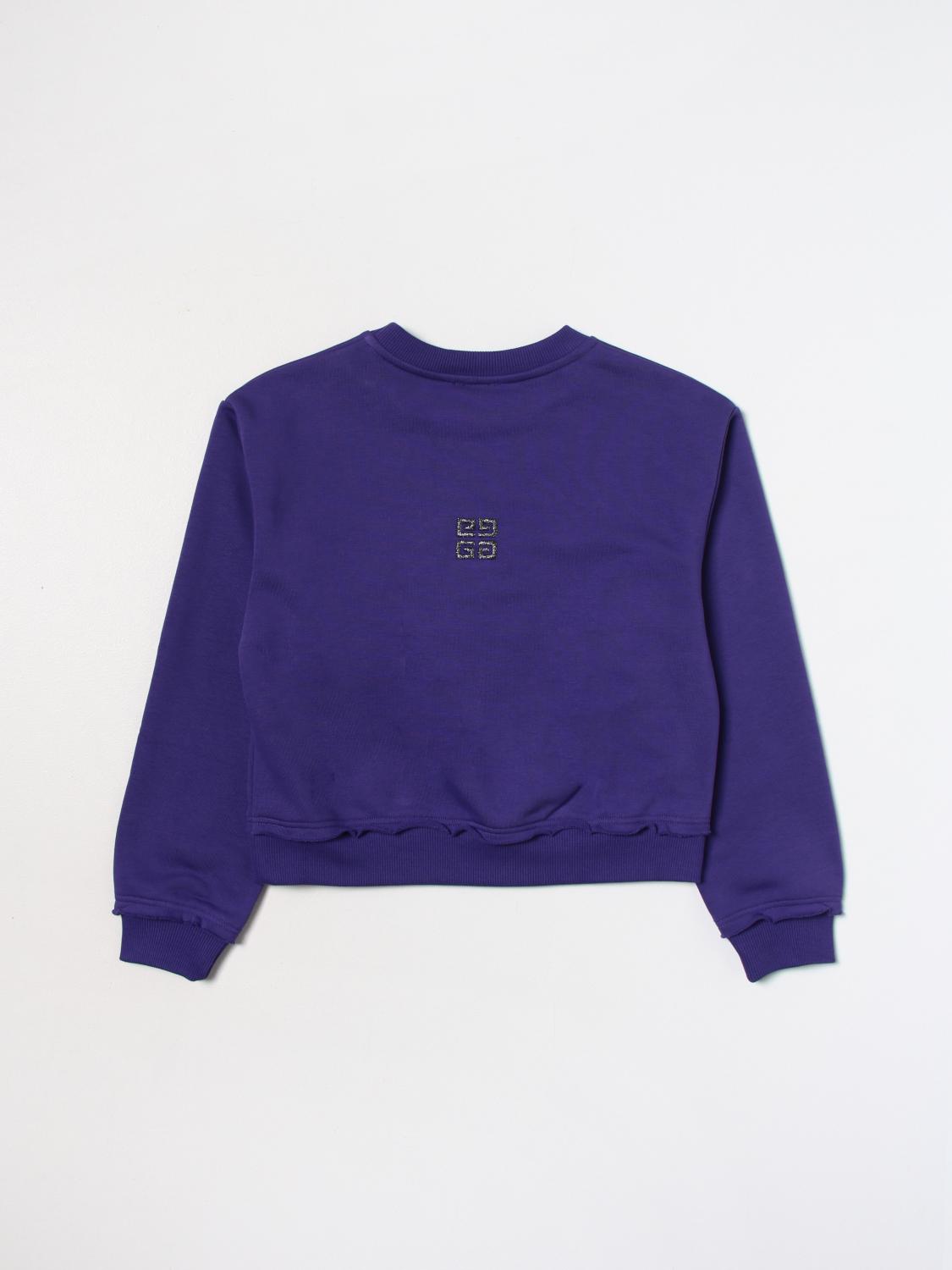 GIVENCHY SWEATER: Sweater kids Givenchy, Violet - Img 2