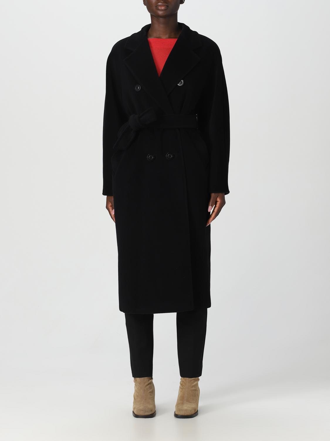 MAX MARA CAPPOTTO: Cappotto Madame Max Mara in misto lana, Nero - Img 1