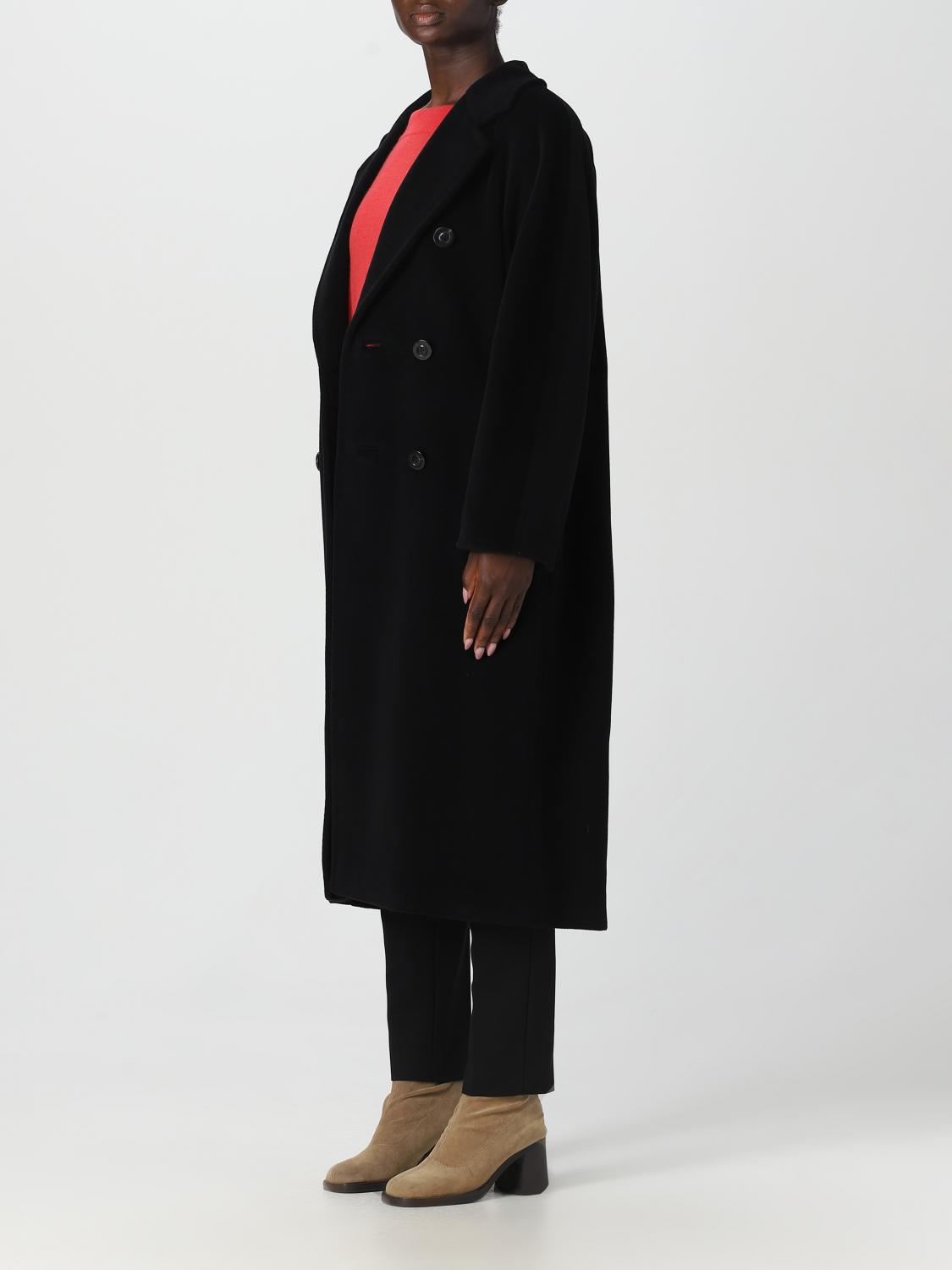 MAX MARA CAPPOTTO: Cappotto Madame Max Mara in misto lana, Nero - Img 4