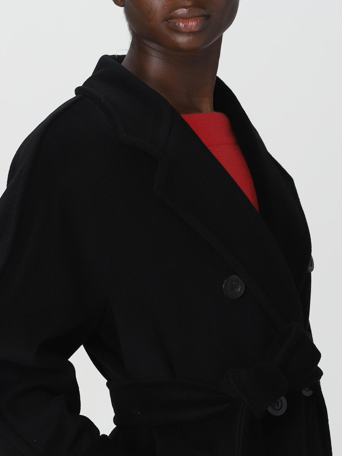 MAX MARA CAPPOTTO: Cappotto Madame Max Mara in misto lana, Nero - Img 5