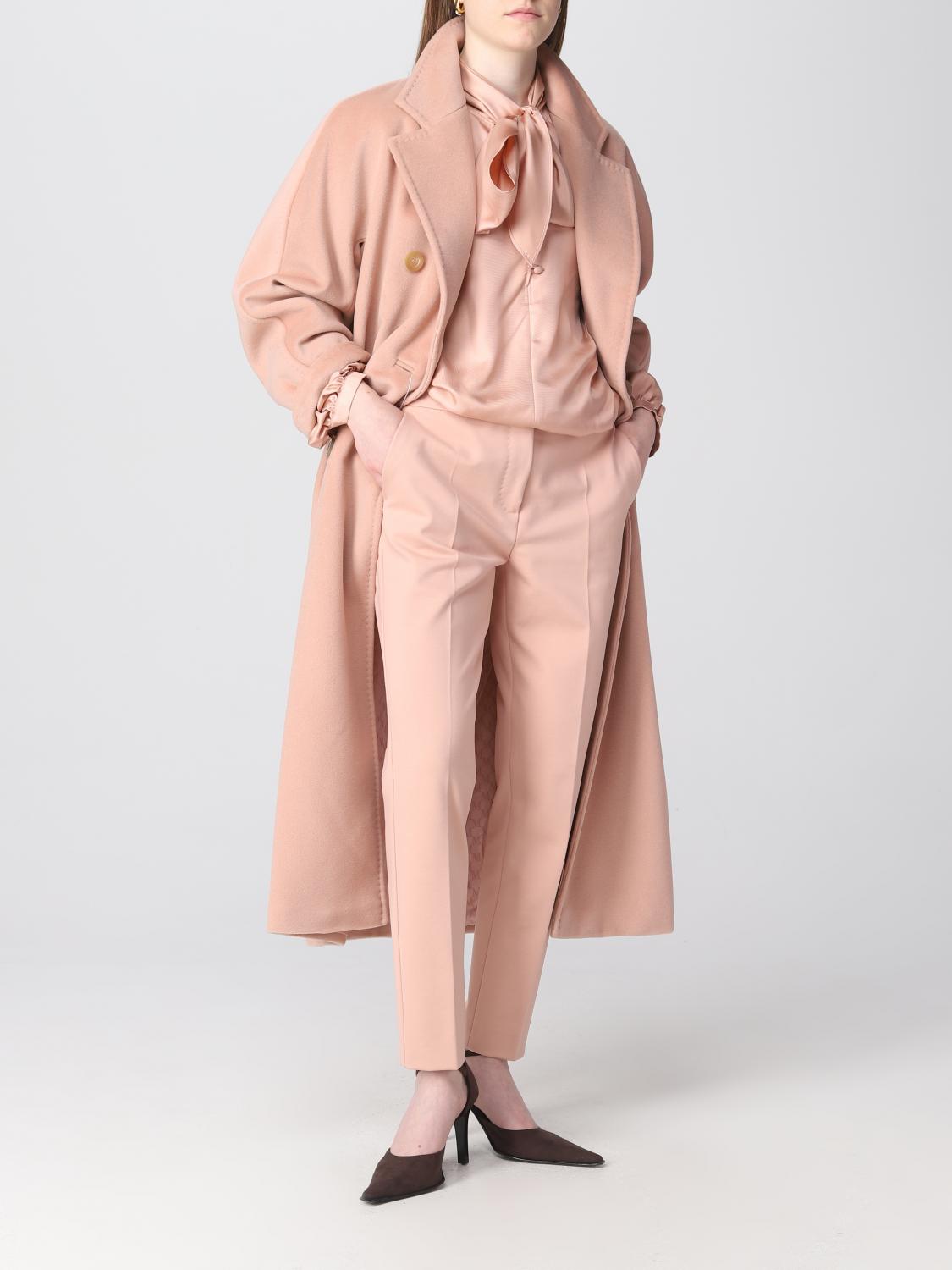 MAX MARA CAPPOTTO: Cappotto Madame Max Mara in misto lana, Rosa - Img 2