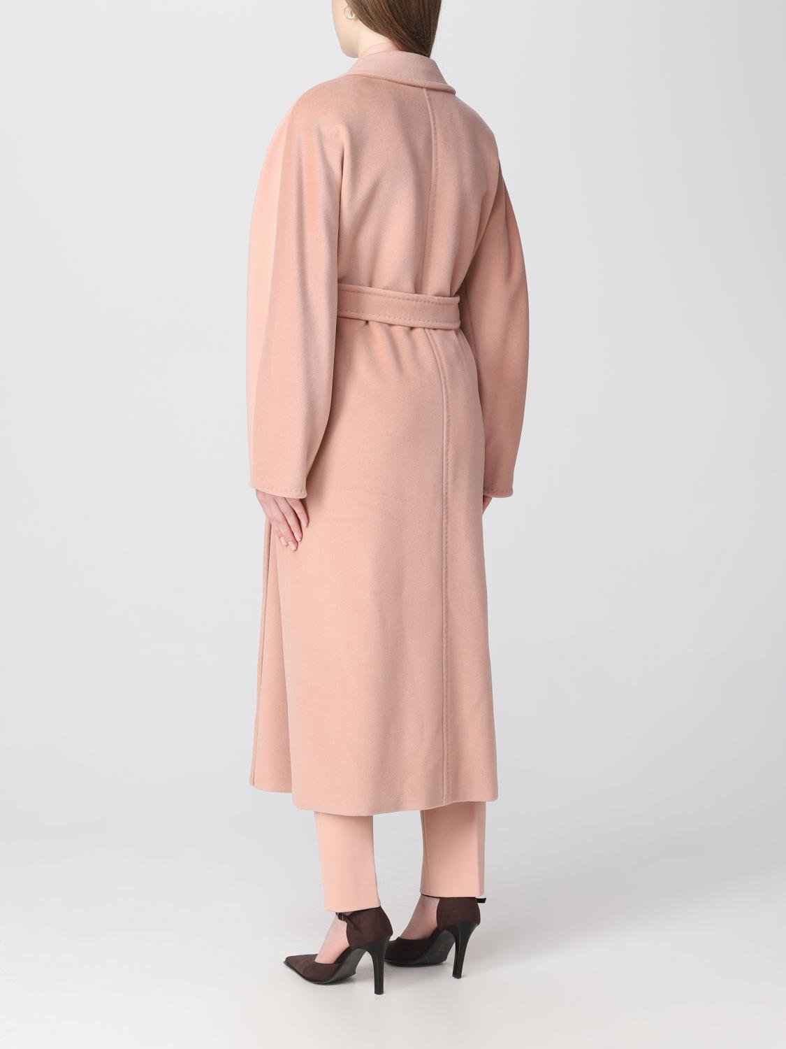 MAX MARA CAPPOTTO: Cappotto Madame Max Mara in misto lana, Rosa - Img 3
