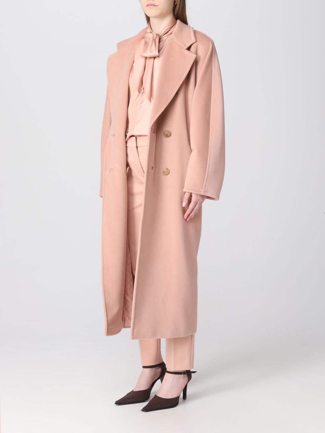 MAX MARA CAPPOTTO: Cappotto Madame Max Mara in misto lana, Rosa - Img 4