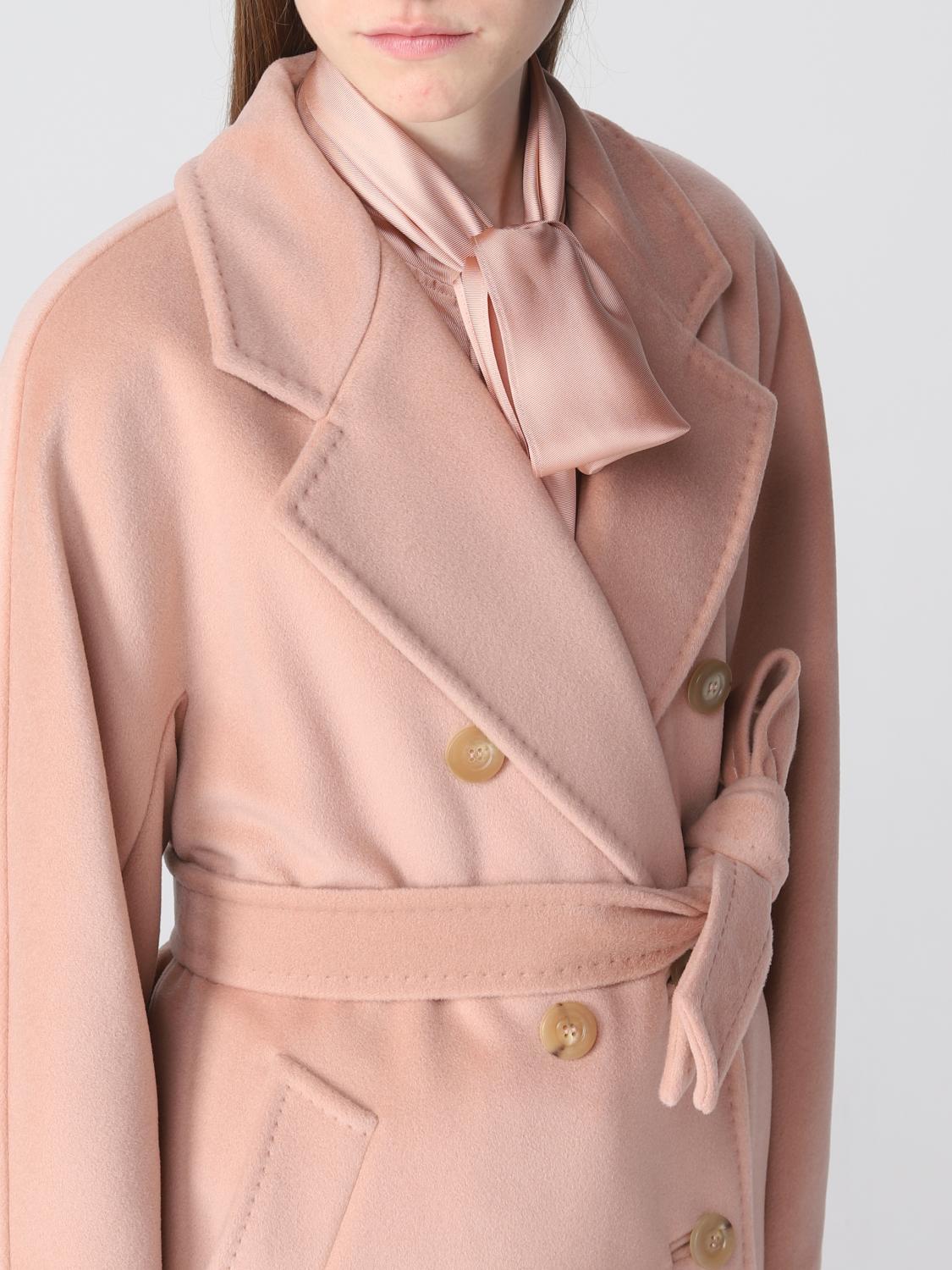 MAX MARA CAPPOTTO: Cappotto Madame Max Mara in misto lana, Rosa - Img 5