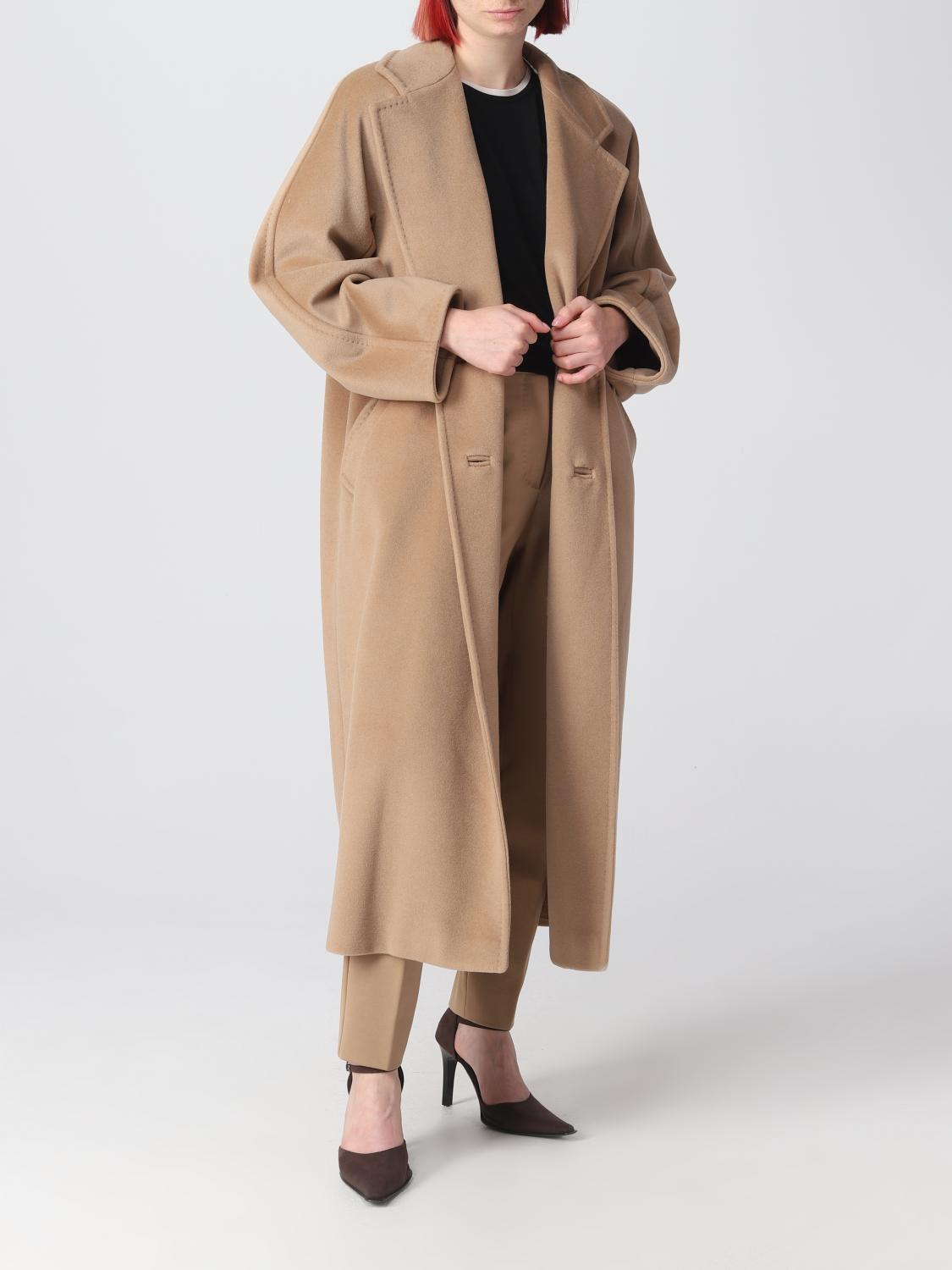 MAX MARA CAPPOTTO: Cappotto Madame Max Mara in misto lana, Cammello - Img 2