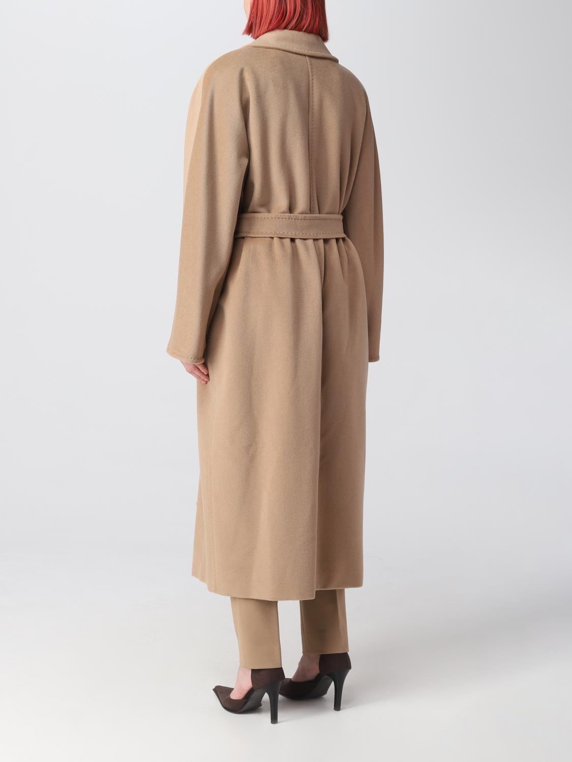 MAX MARA CAPPOTTO: Cappotto Madame Max Mara in misto lana, Cammello - Img 3