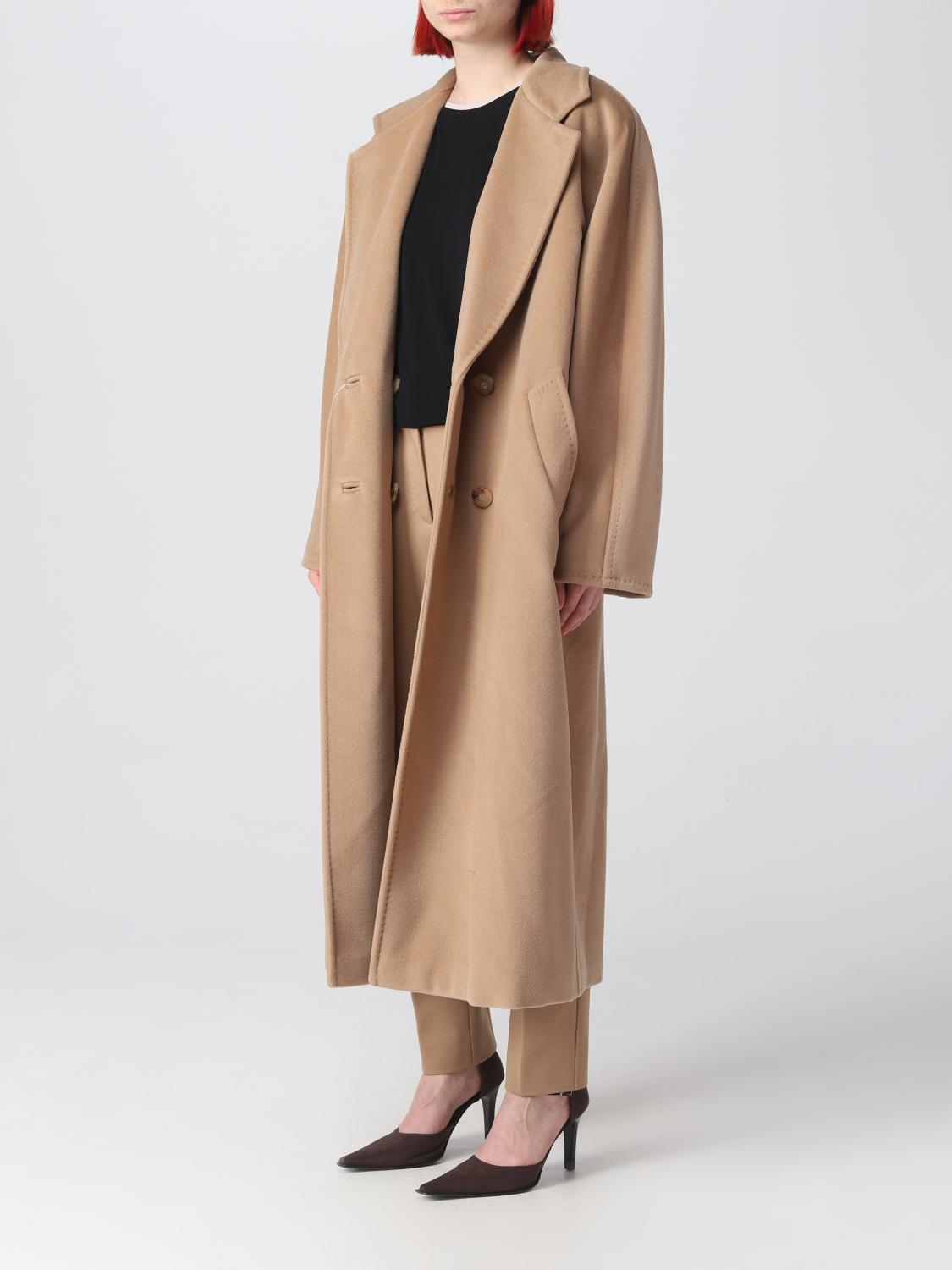 MAX MARA CAPPOTTO: Cappotto Madame Max Mara in misto lana, Cammello - Img 4