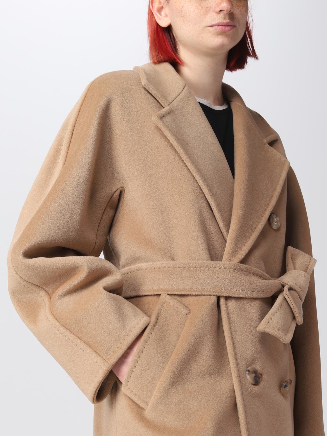 MAX MARA CAPPOTTO: Cappotto Madame Max Mara in misto lana, Cammello - Img 5