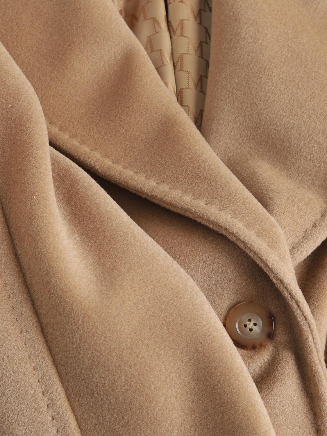 MAX MARA CAPPOTTO: Cappotto Madame Max Mara in misto lana, Cammello - Img 6