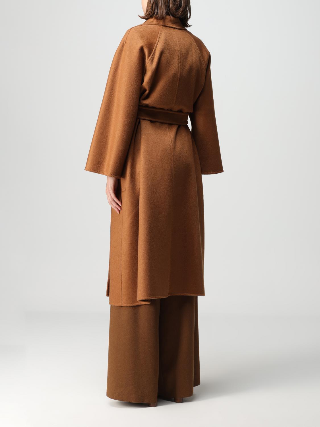 MAX MARA ABRIGO: Abrigo mujer Max Mara, Cuero - Img 3