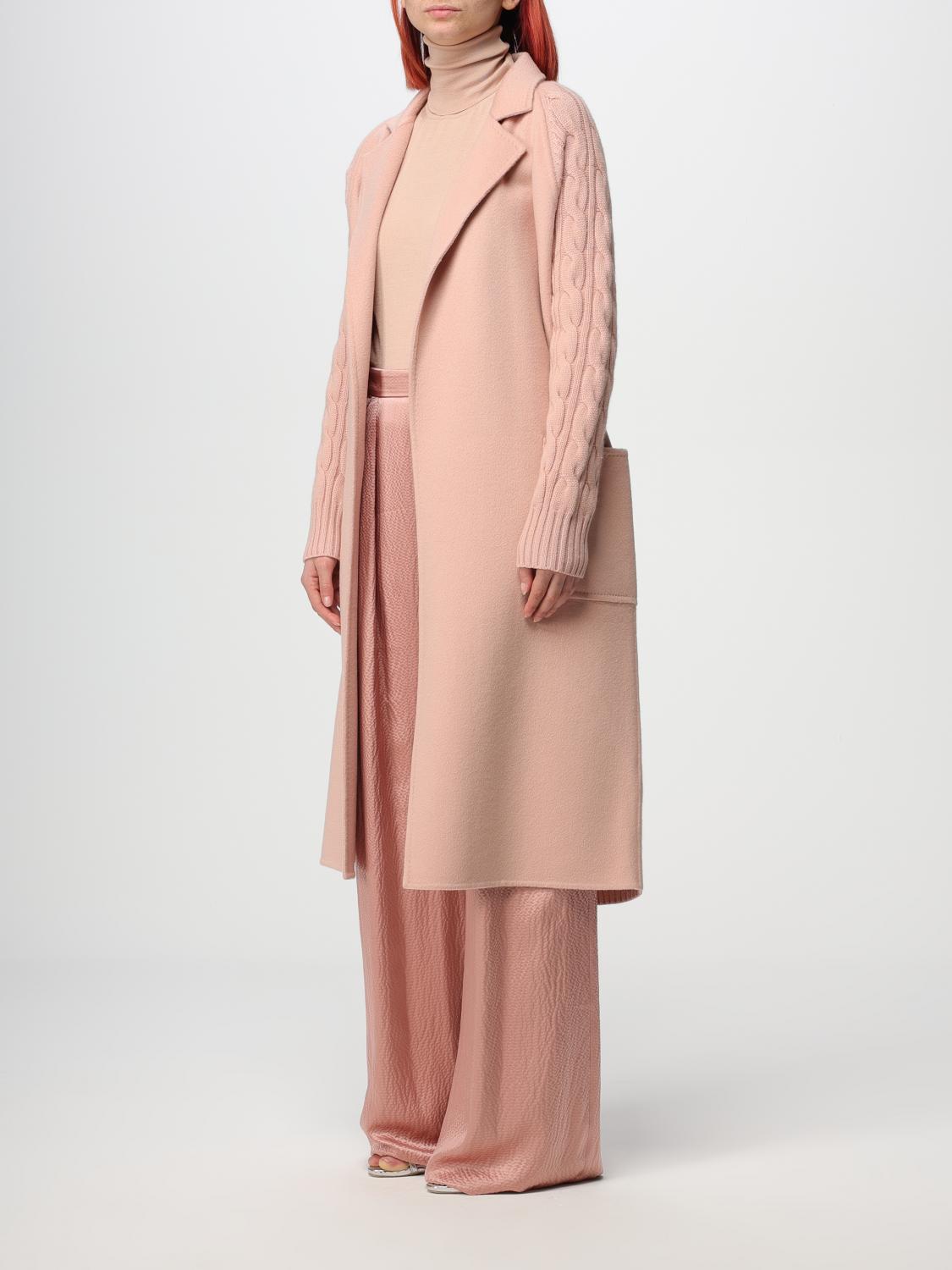 MAX MARA ABRIGO: Abrigo mujer Max Mara, Rosa - Img 4