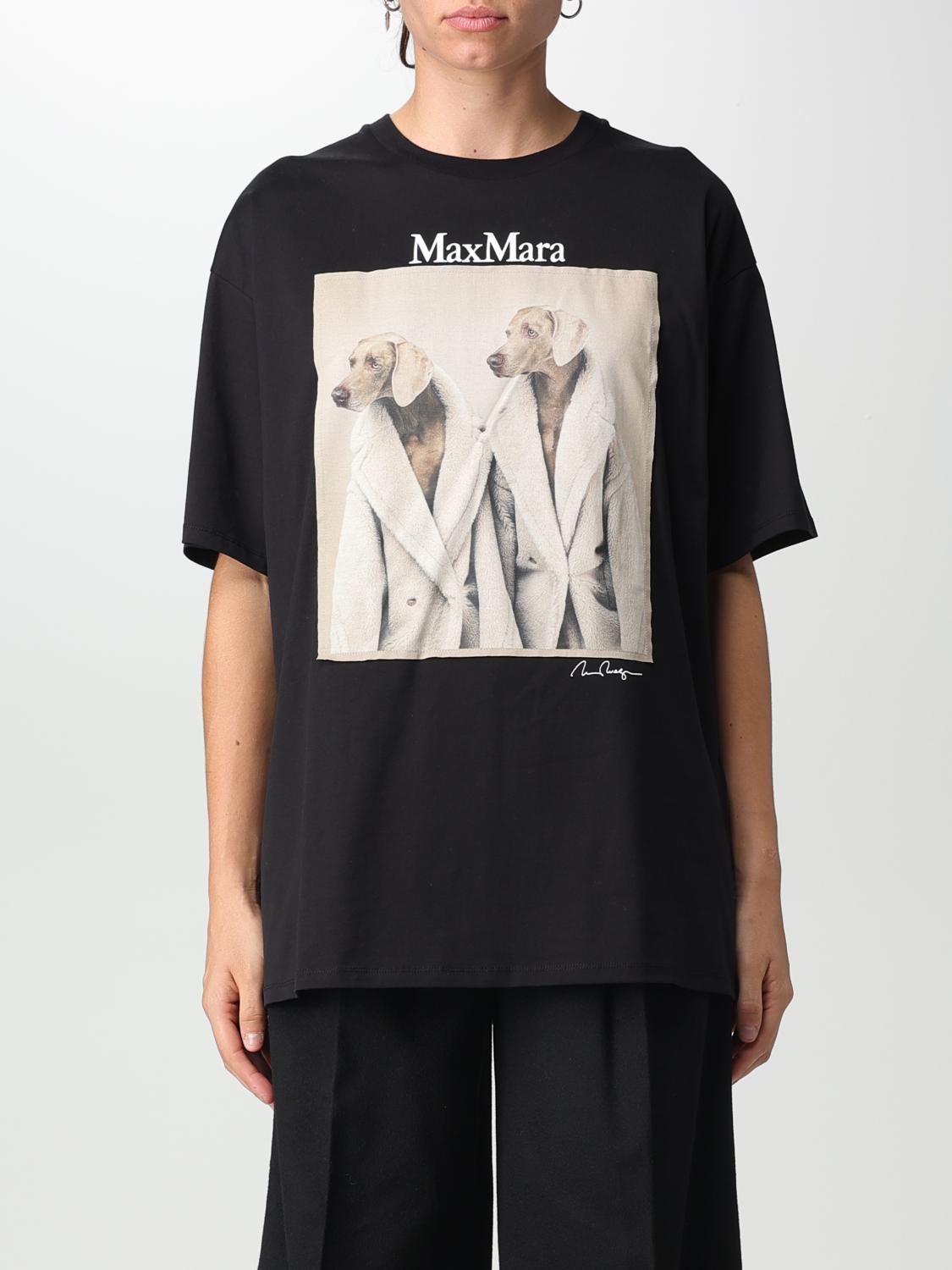【関税＆送料込み】Max Mara T-Shirt In CrApe Crepe t shirts | Max Mara