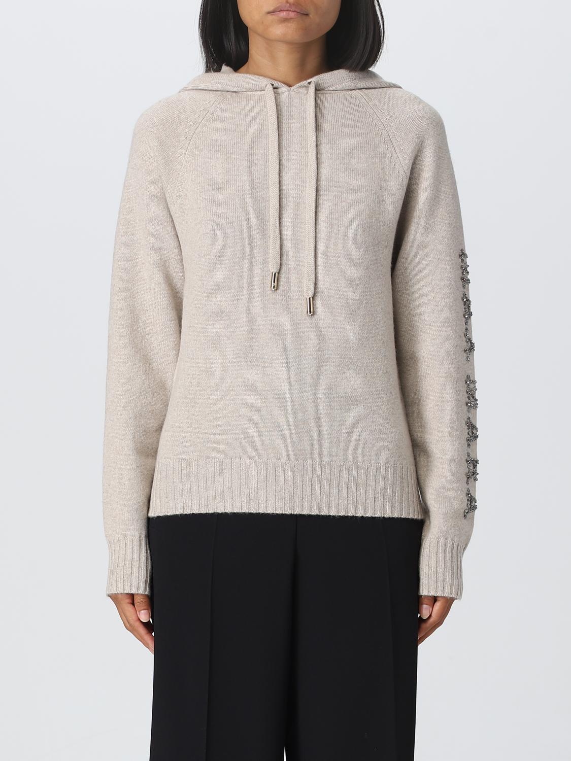 MAX MARA PULL: Pull femme Max Mara, Beige - Img 1